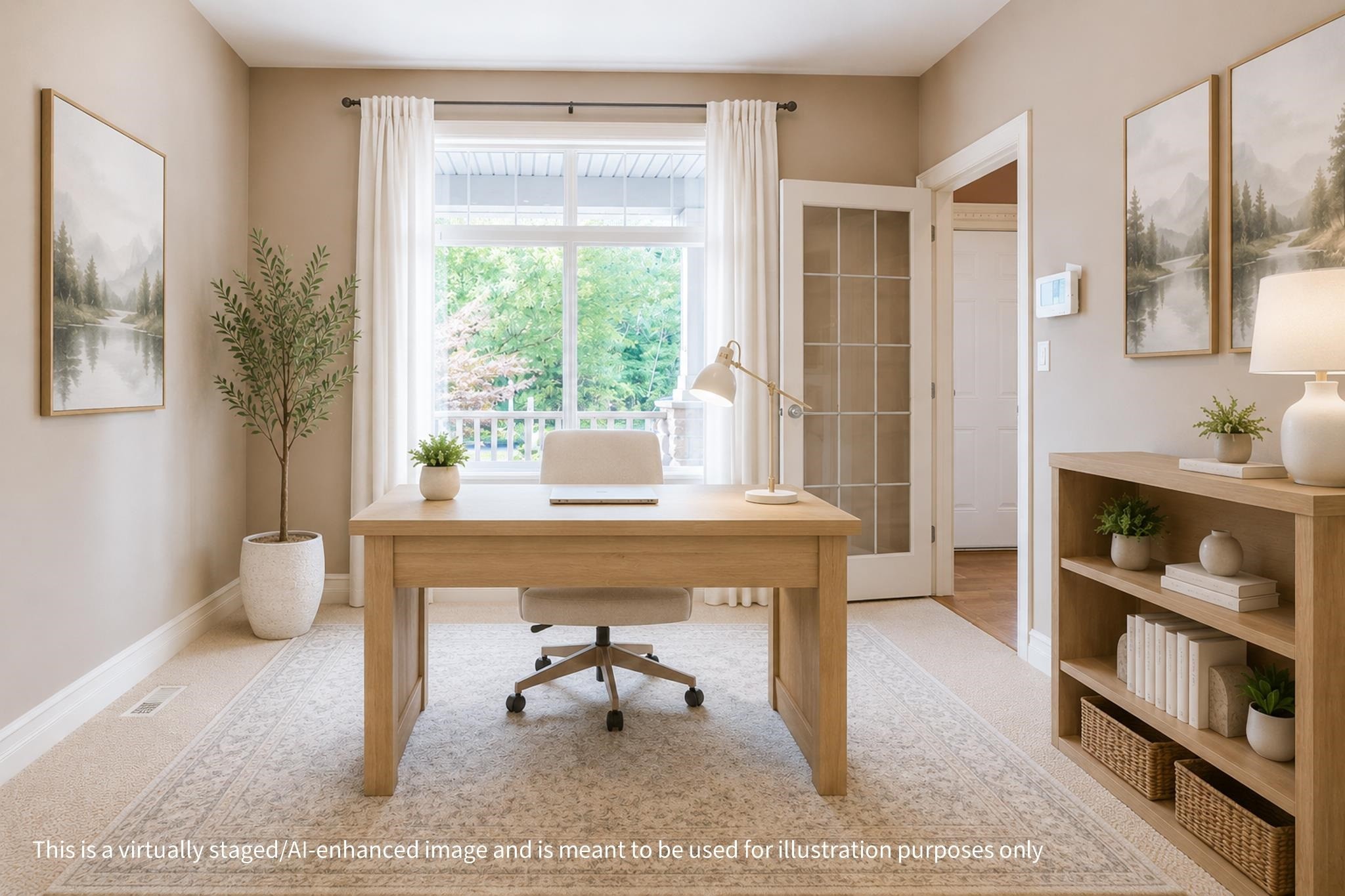 36456 Auguston Parkway E, Abbotsford, BC - Indoor Photo Showing Office