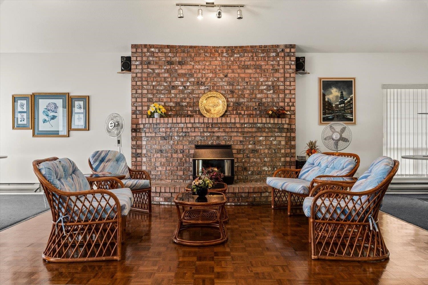 31-3351 Horn Street, Abbotsford, BC - Indoor Photo Showing Living Room With Fireplace