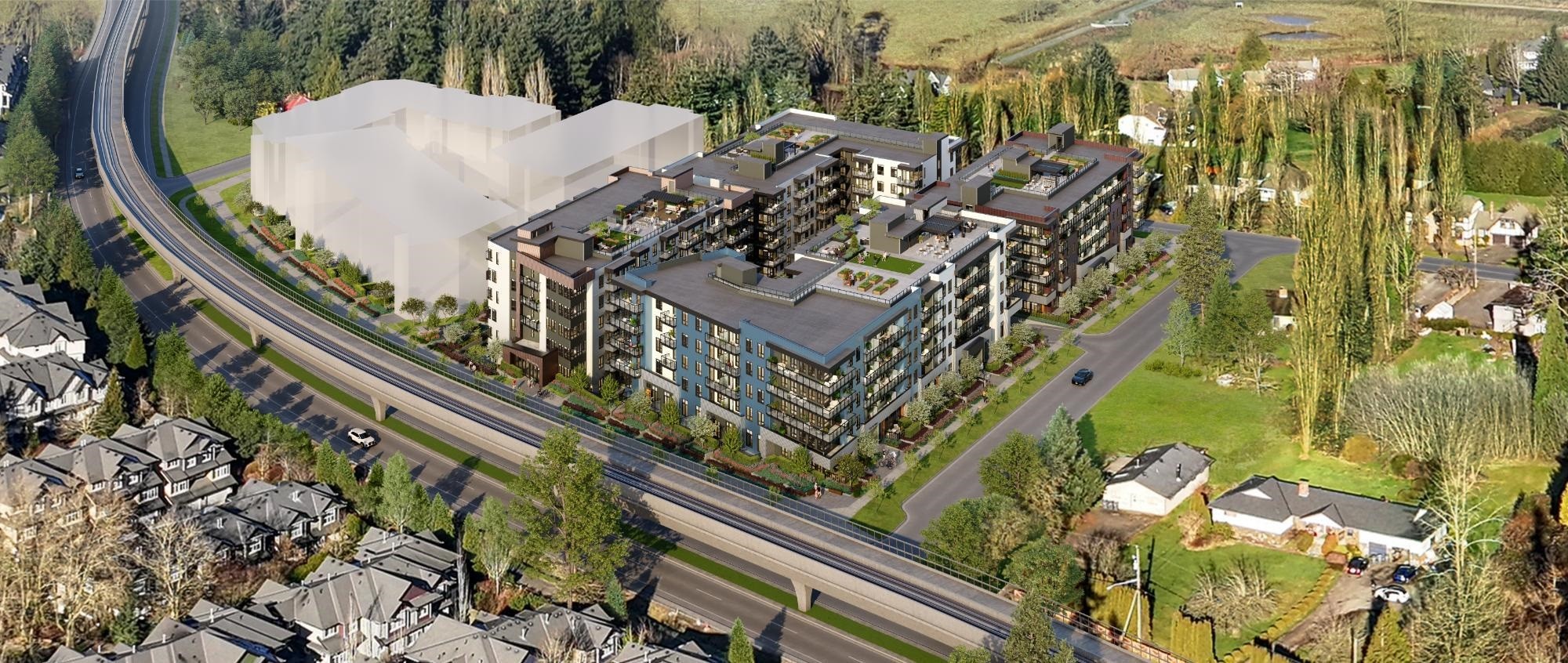 B207-18088 72 Avenue, Surrey, BC - Outdoor With View