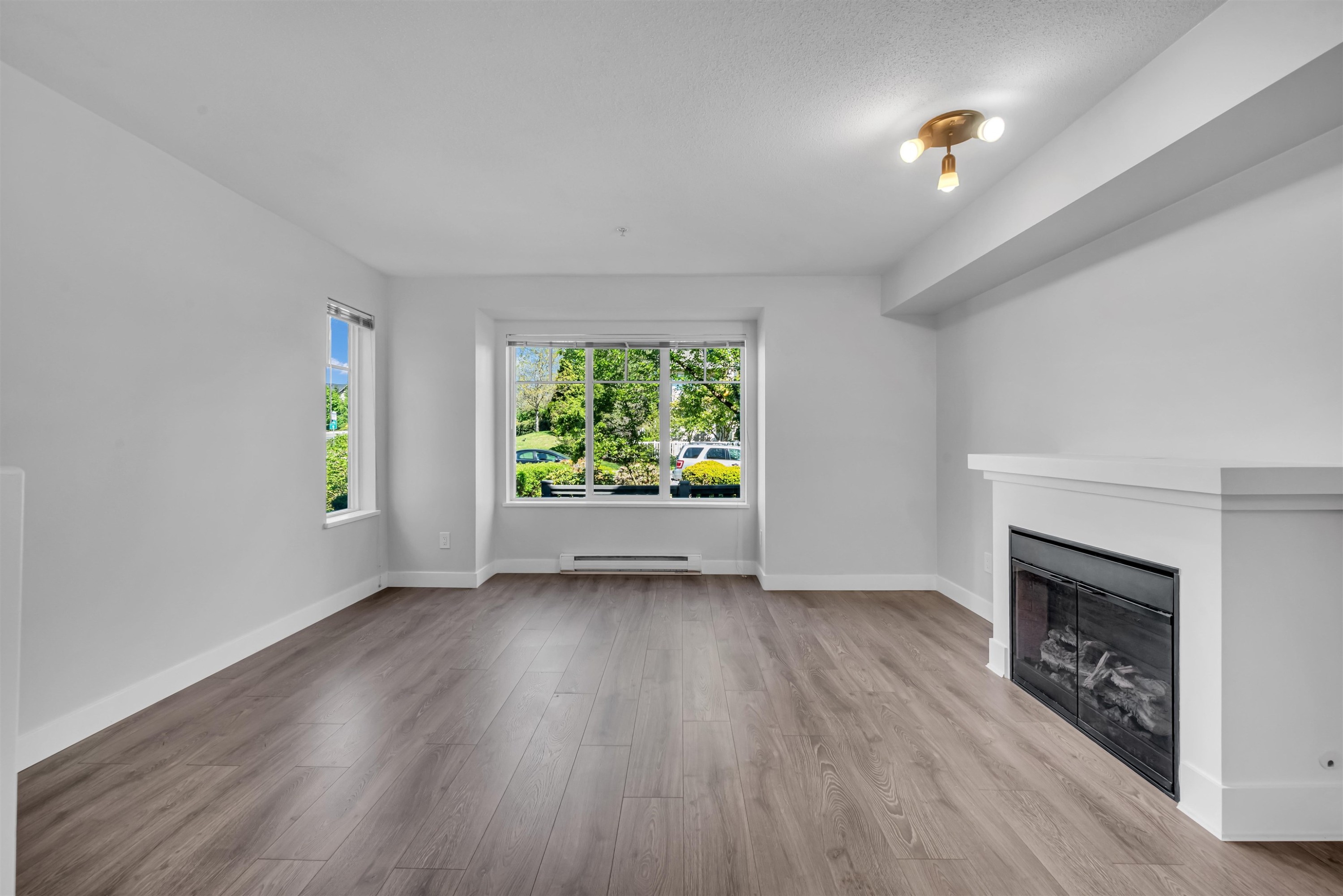 6-20038 70 Avenue, Langley, BC - Indoor Photo Showing Living Room With Fireplace