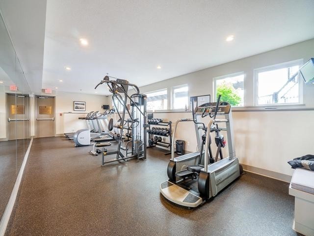 22-10595 Delsom Crescent, Delta, BC - Indoor Photo Showing Gym Room