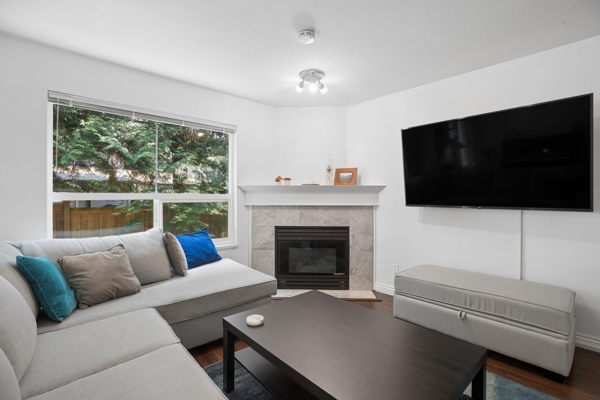 30-16155 82 Avenue, Surrey, BC - Indoor Photo Showing Living Room With Fireplace