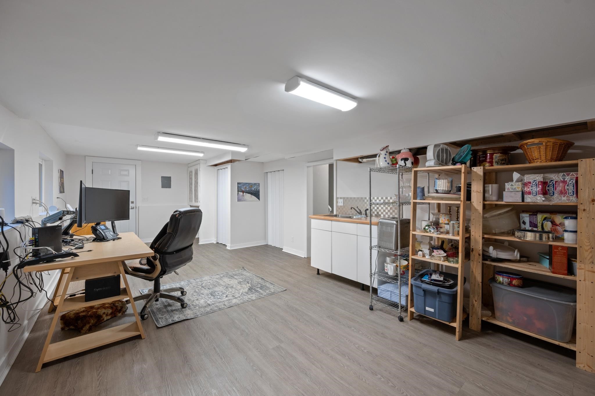 16614 Cherryhill Crescent, Surrey, BC - Indoor Photo Showing Office