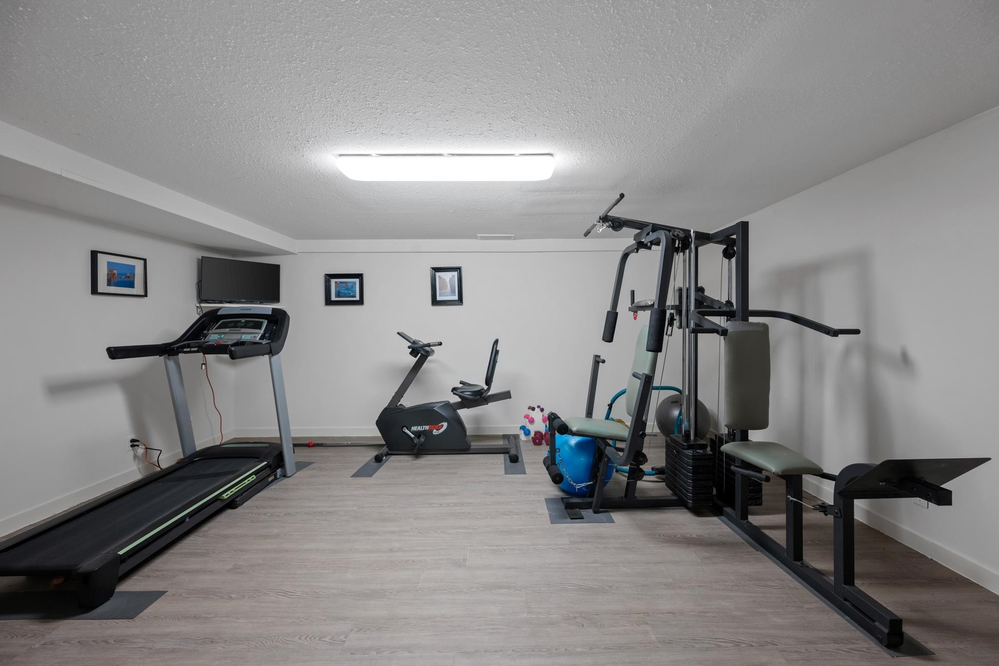 16614 Cherryhill Crescent, Surrey, BC - Indoor Photo Showing Gym Room