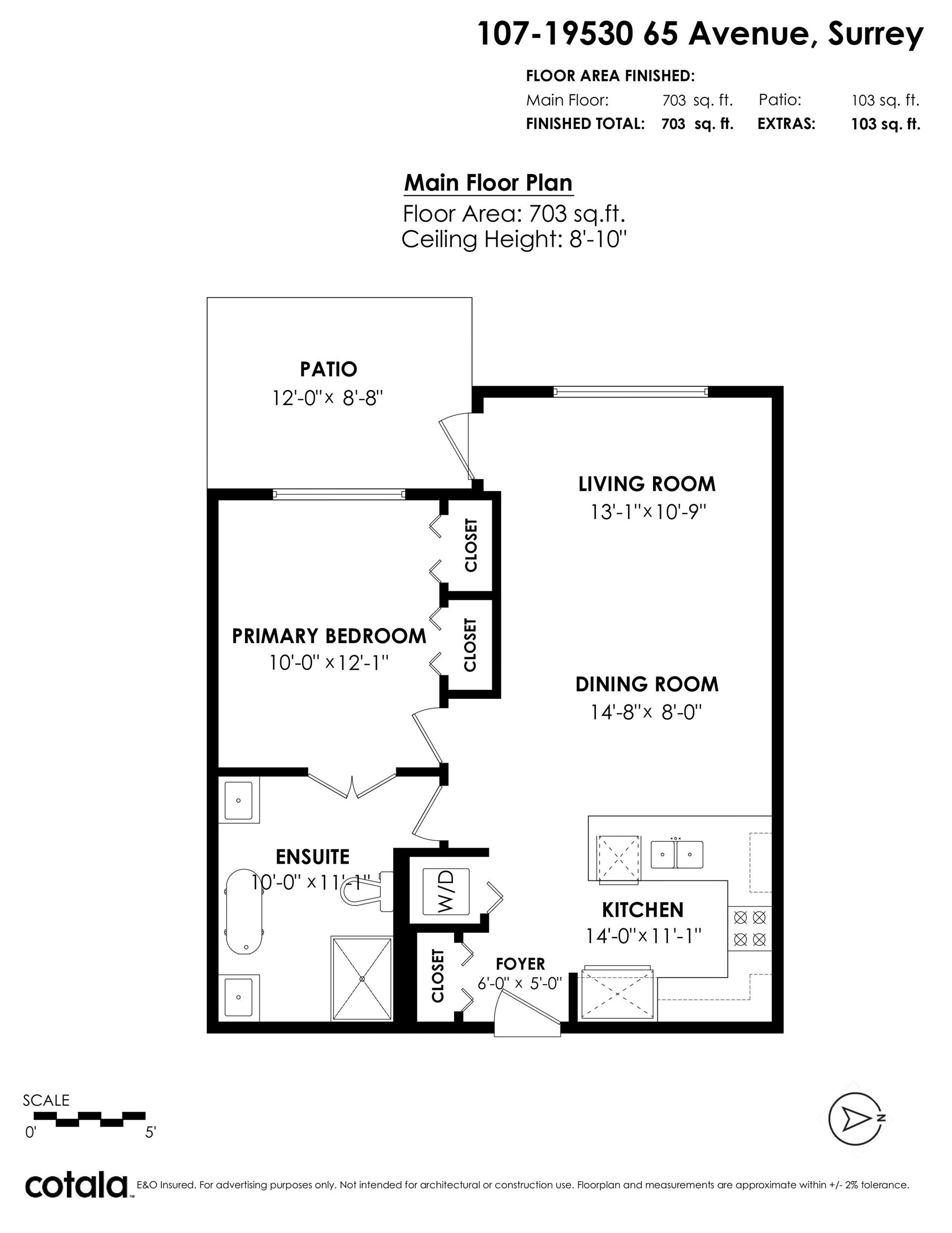 107-19530 65 Avenue, Surrey, BC