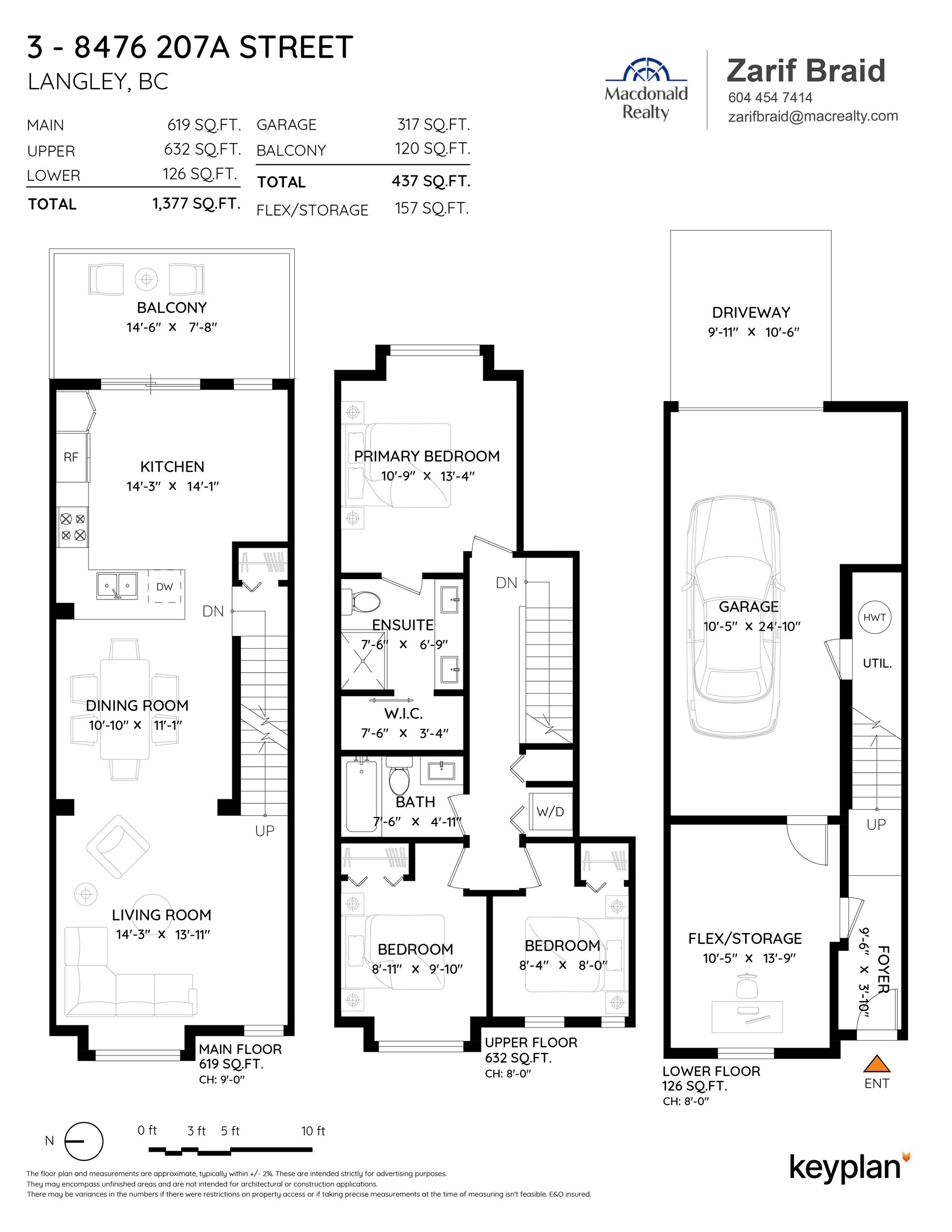 3-8476 207A Street, Langley, BC
