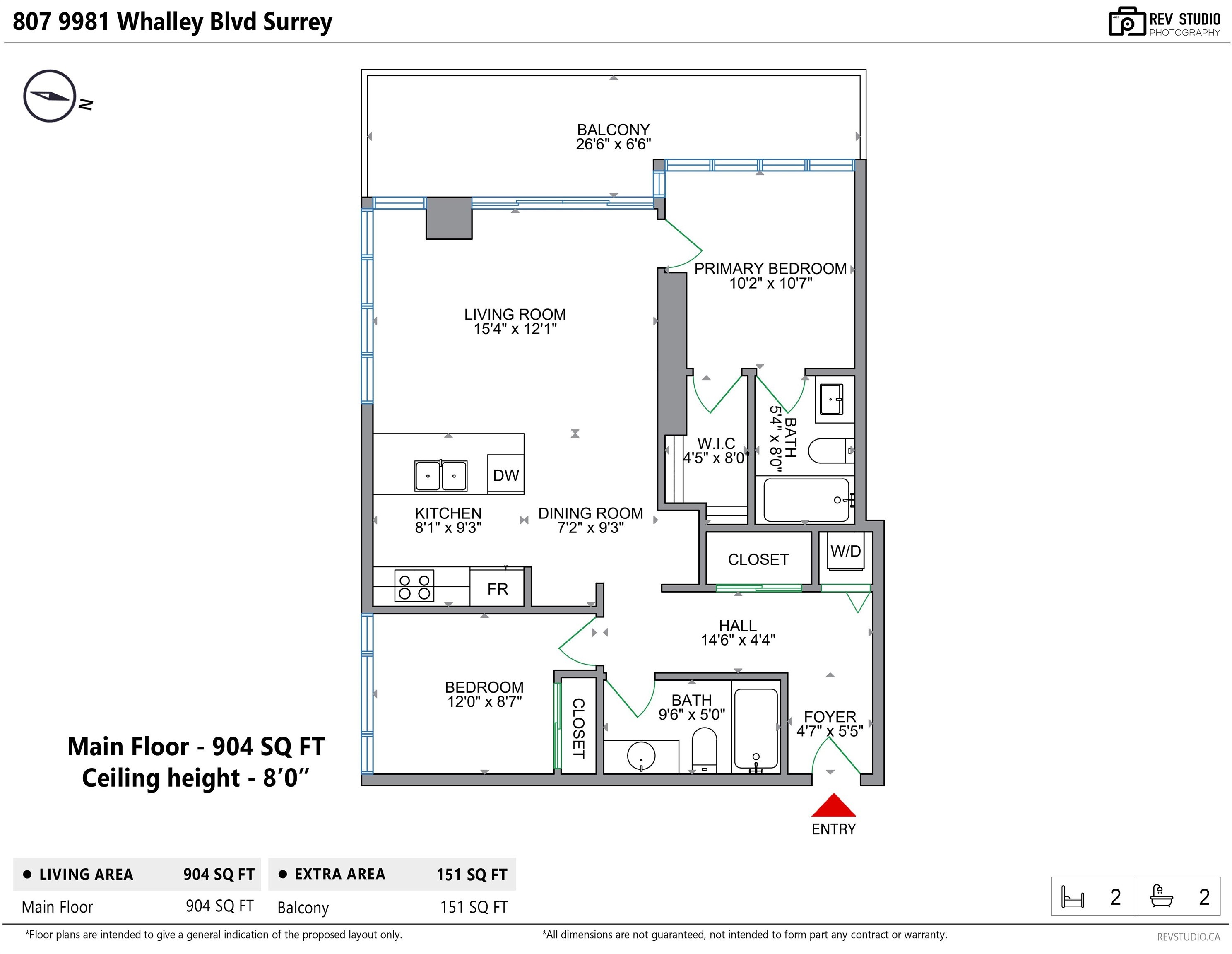 807-9981 Whalley Boulevard, Surrey, BC