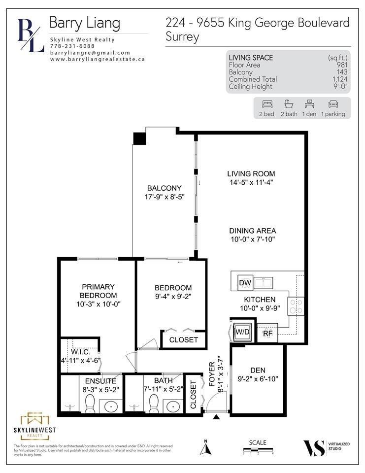224-9655 King George Boulevard, Surrey, BC