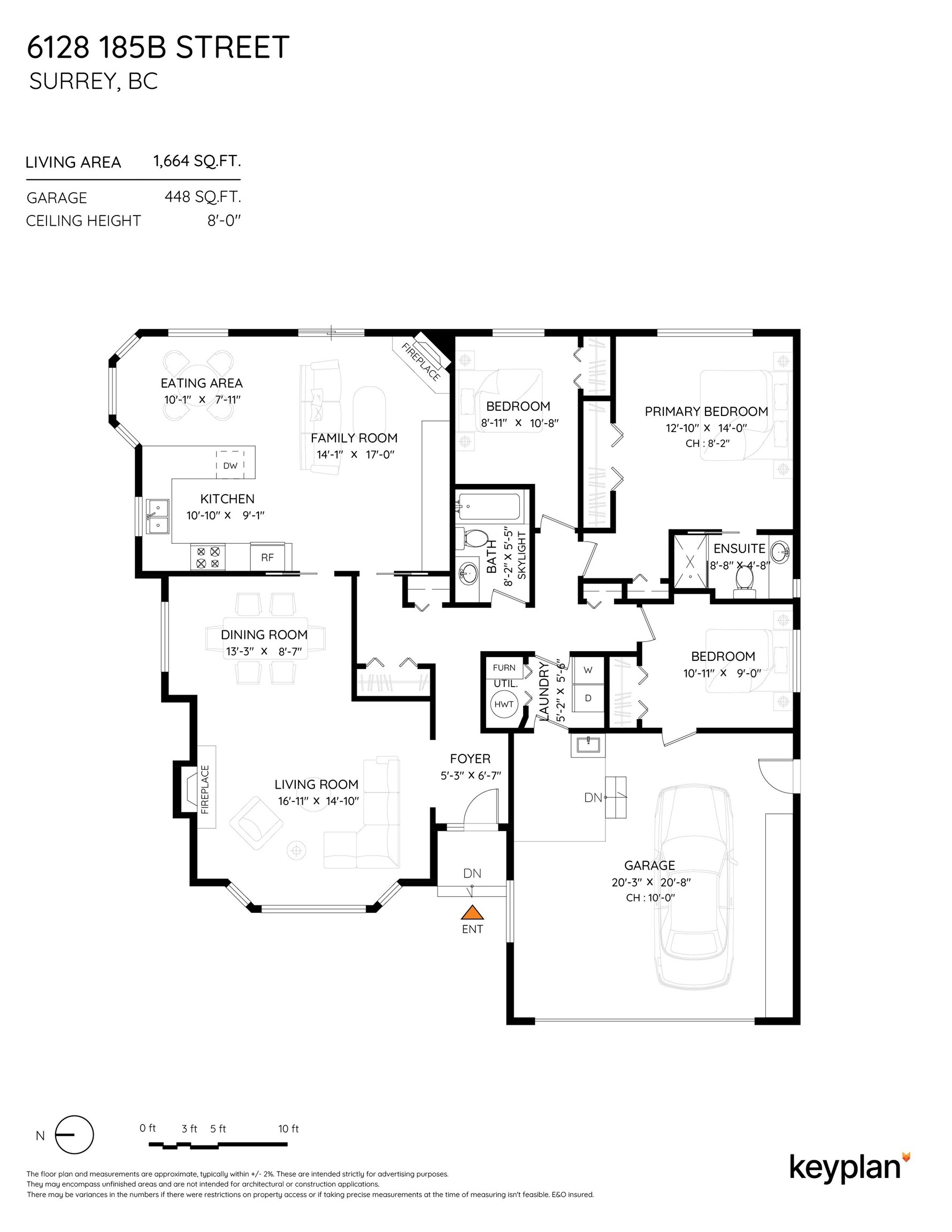 6128 185B Street, Surrey, BC