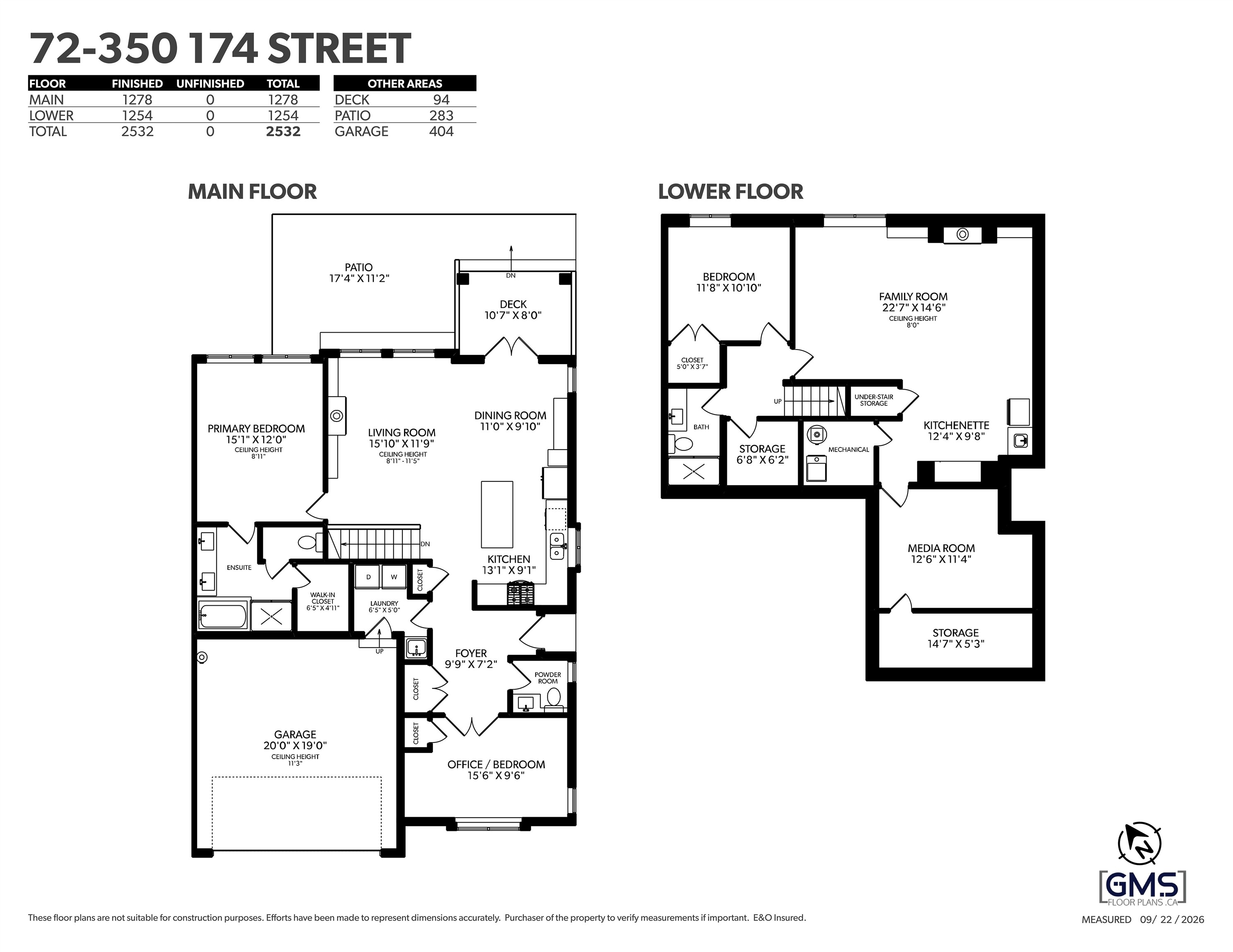 72-350 174 Street, Surrey, BC