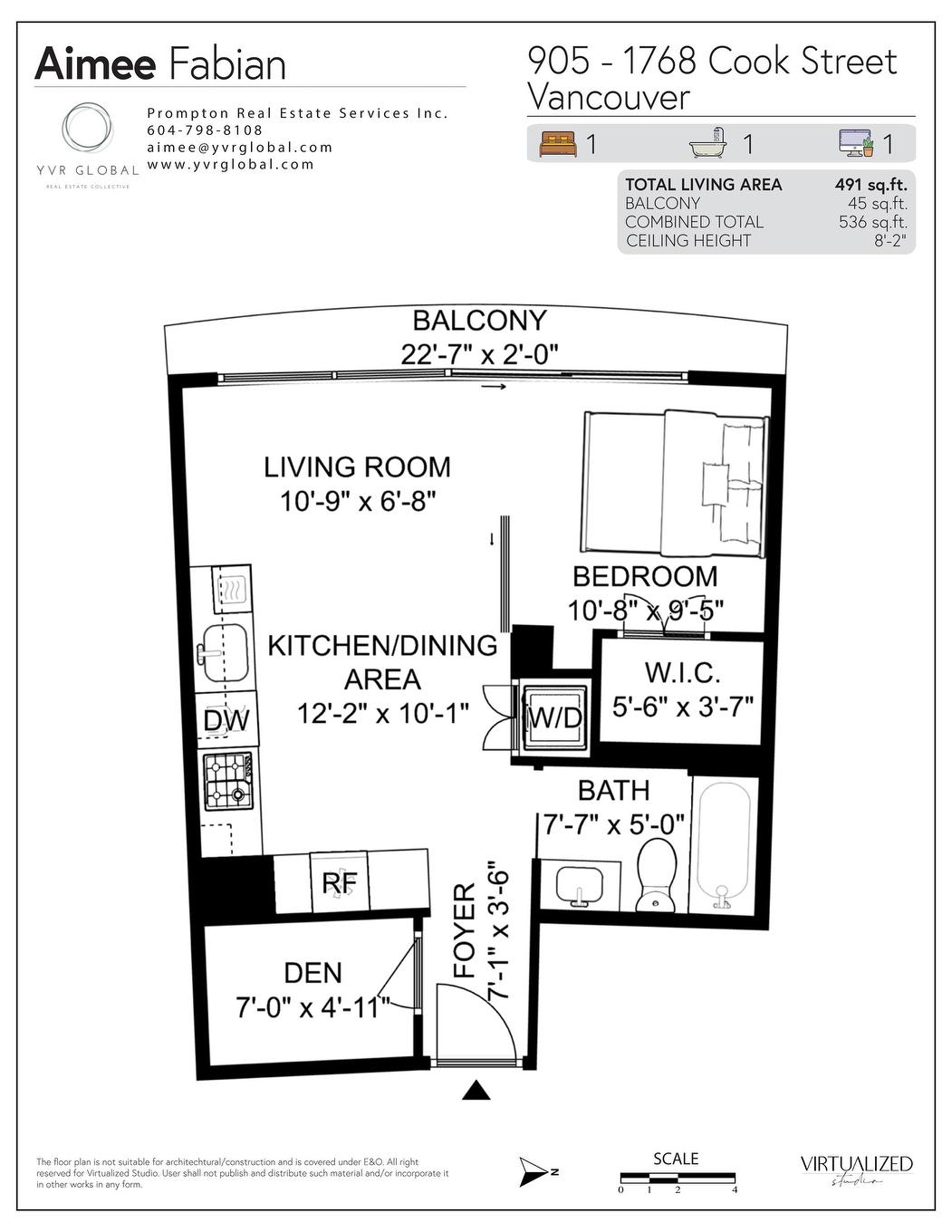 905-1768 Cook Street, Vancouver, BC