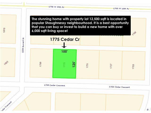 1775 Cedar Crescent, Vancouver, BC