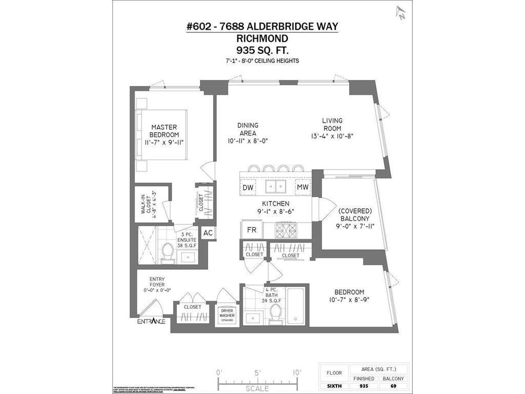 602-7688 Alderbridge Way, Richmond, BC