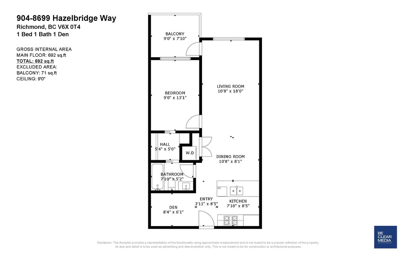 904-8699 Hazelbridge Way, Richmond, BC