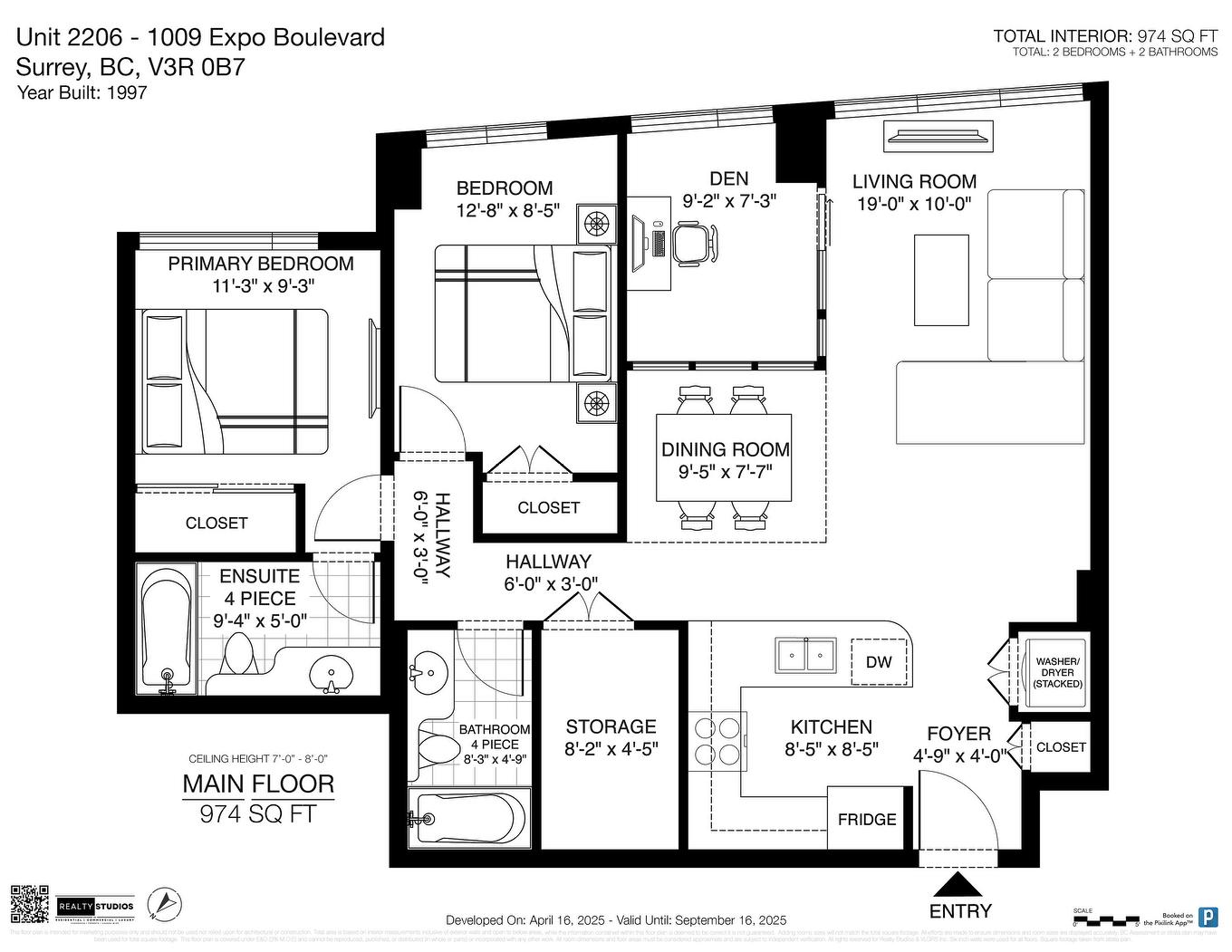 2206-1009 Expo Boulevard, Vancouver, BC