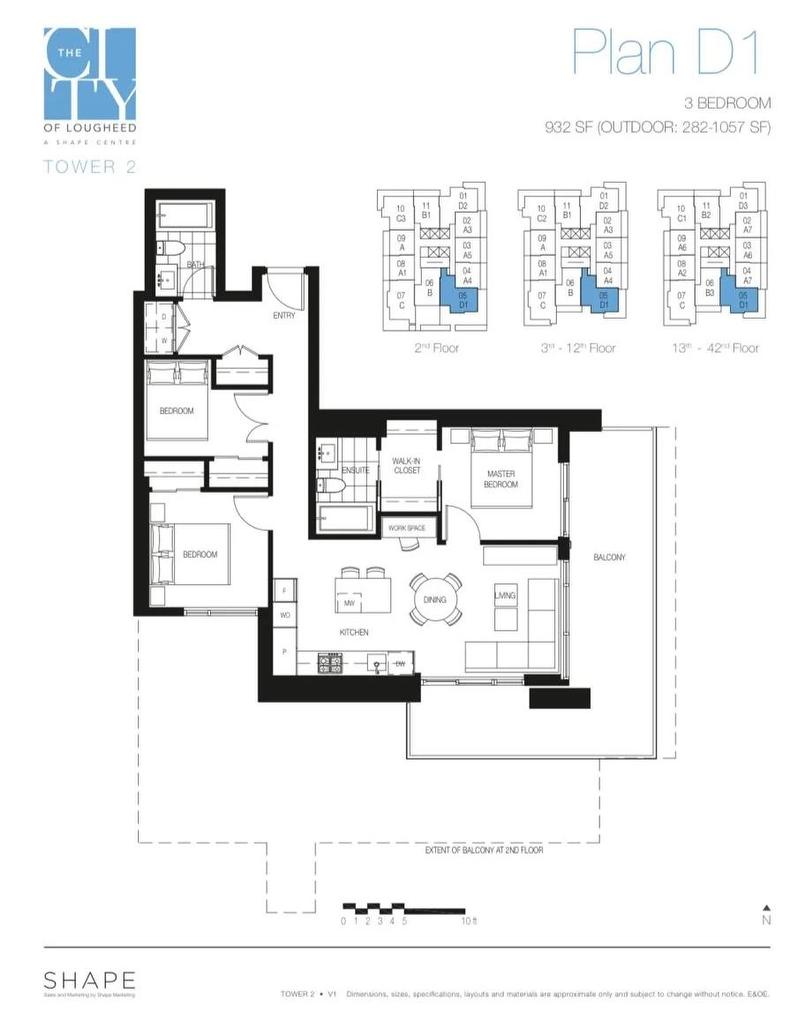 605-3833 Evergreen Place, Burnaby, BC