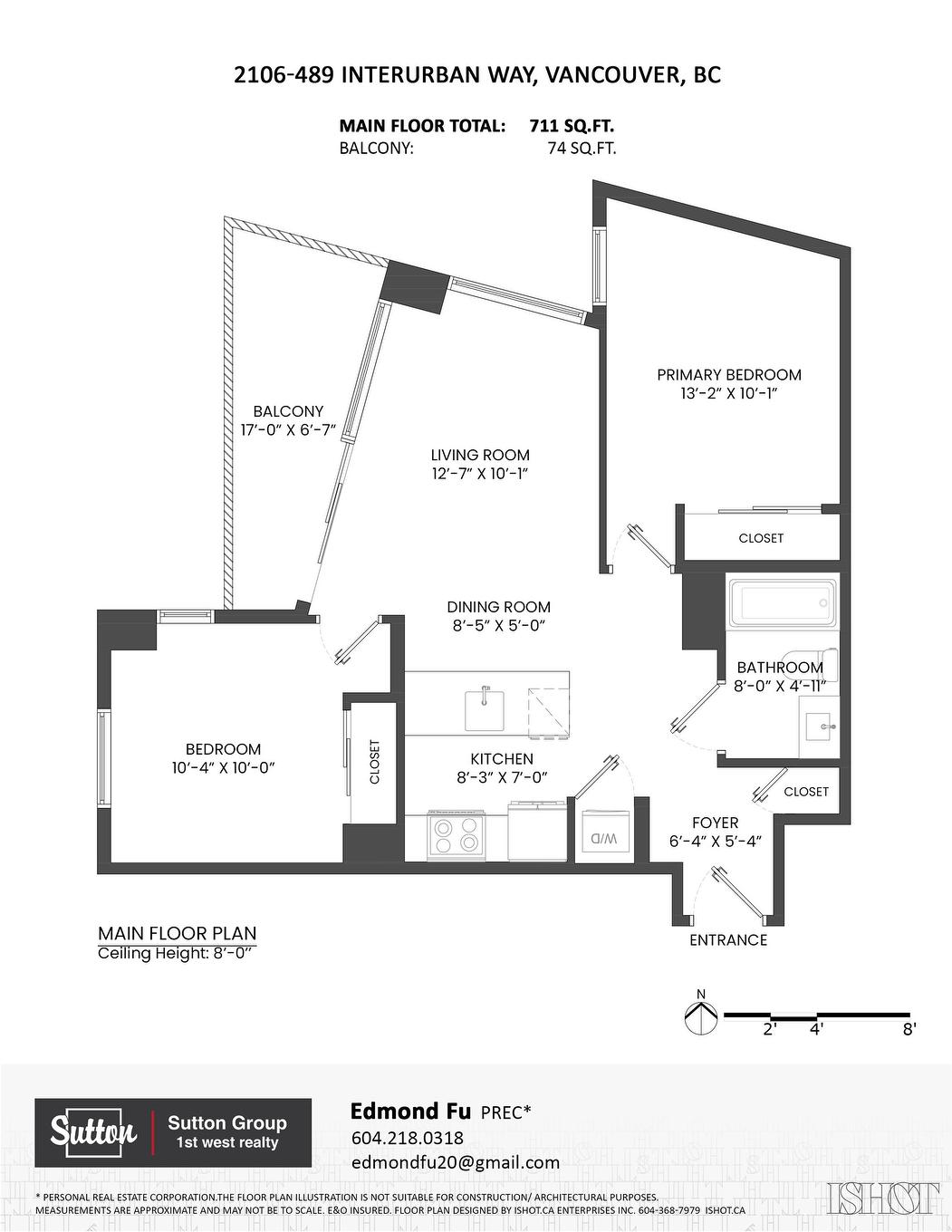 2106-489 Interurban Way, Vancouver, BC