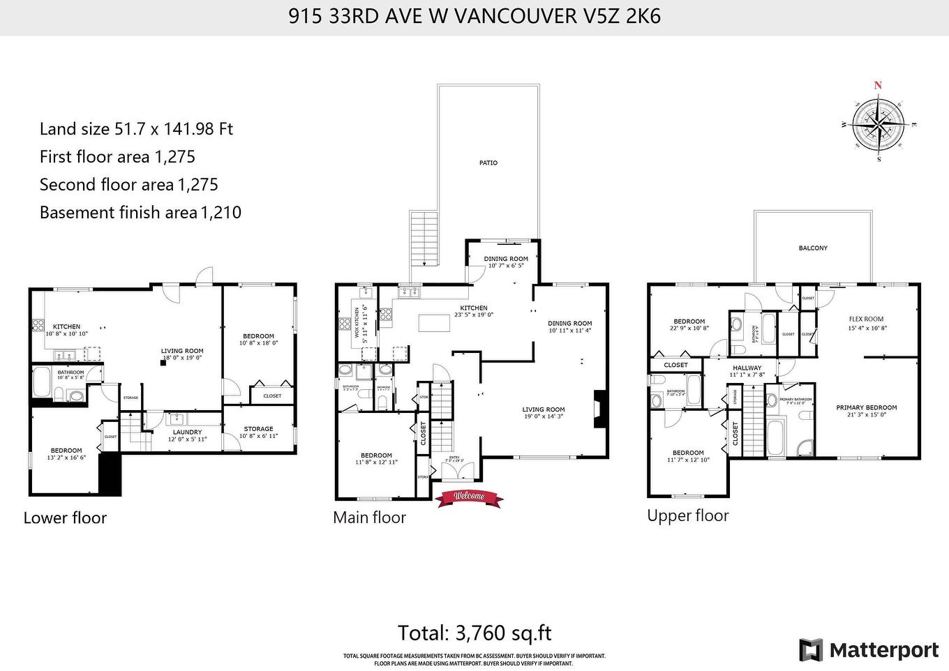915 33Rd Avenue W, Vancouver, BC