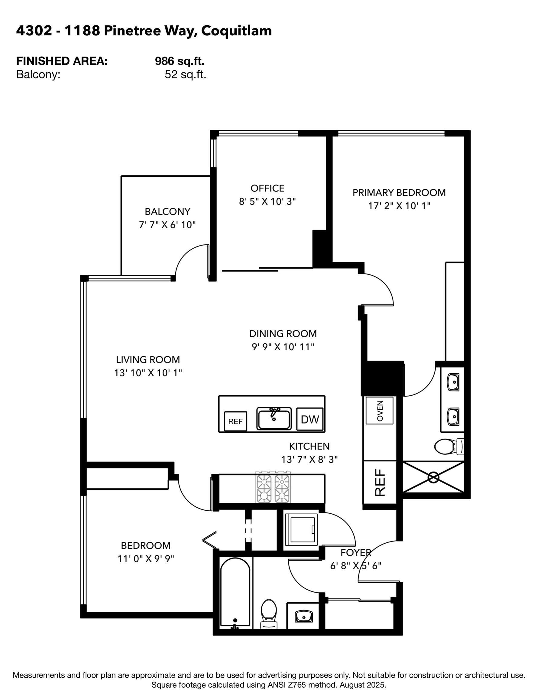 4302-1188 Pinetree Way, Coquitlam, BC