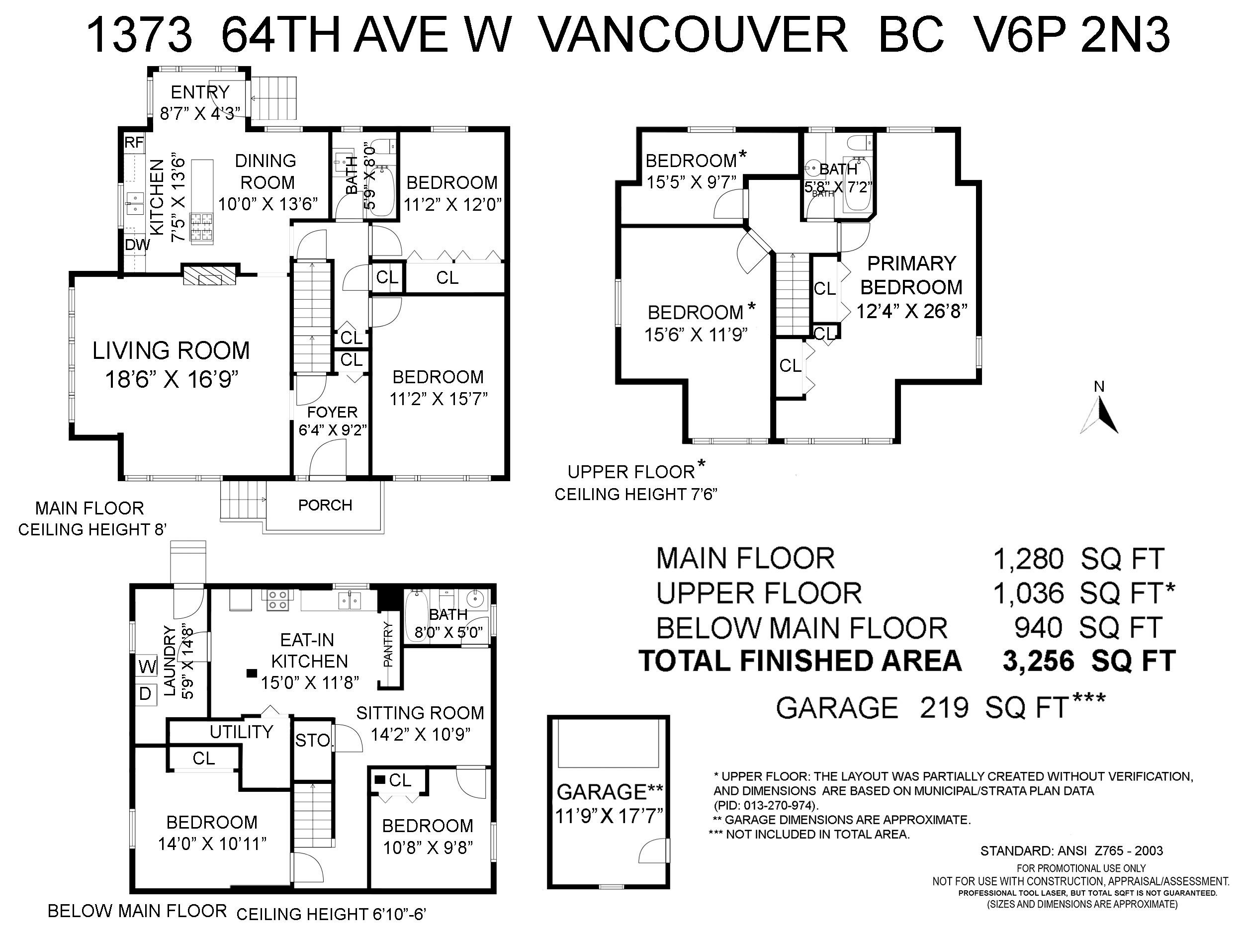 1373 64Th Avenue W, Vancouver, BC