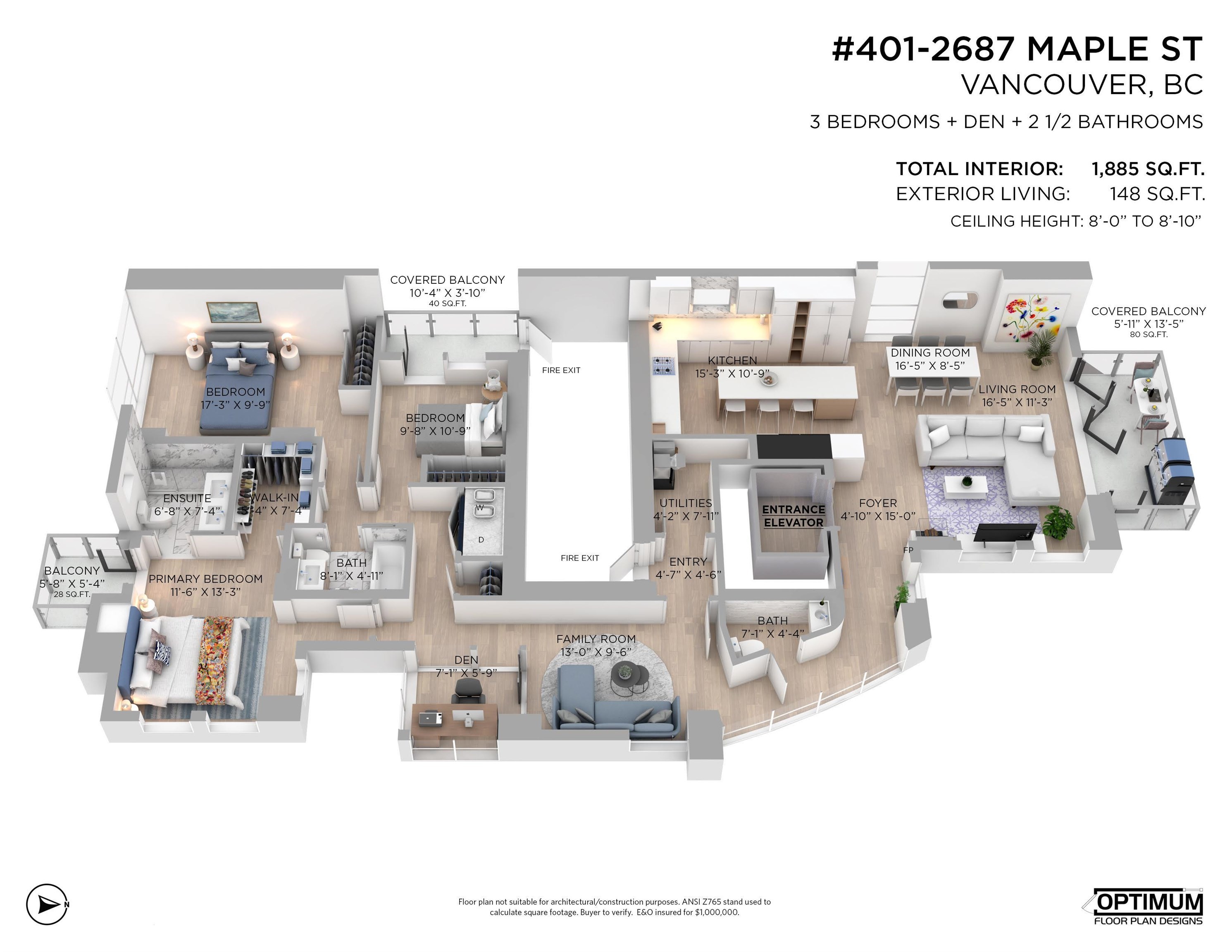 401-2687 Maple Street, Vancouver, BC