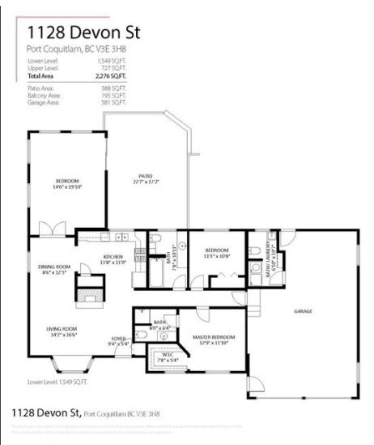 1128 Devon Street, Coquitlam, BC