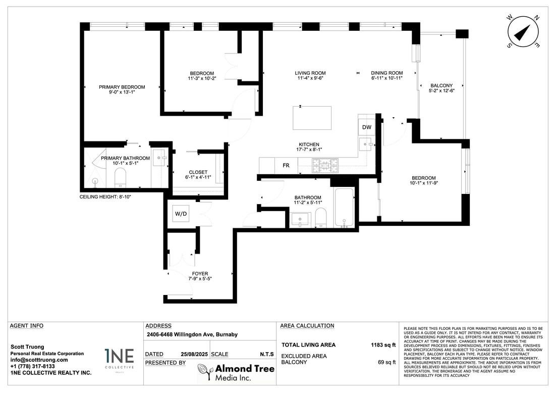 2406-6468 Willingdon Avenue, Burnaby, BC