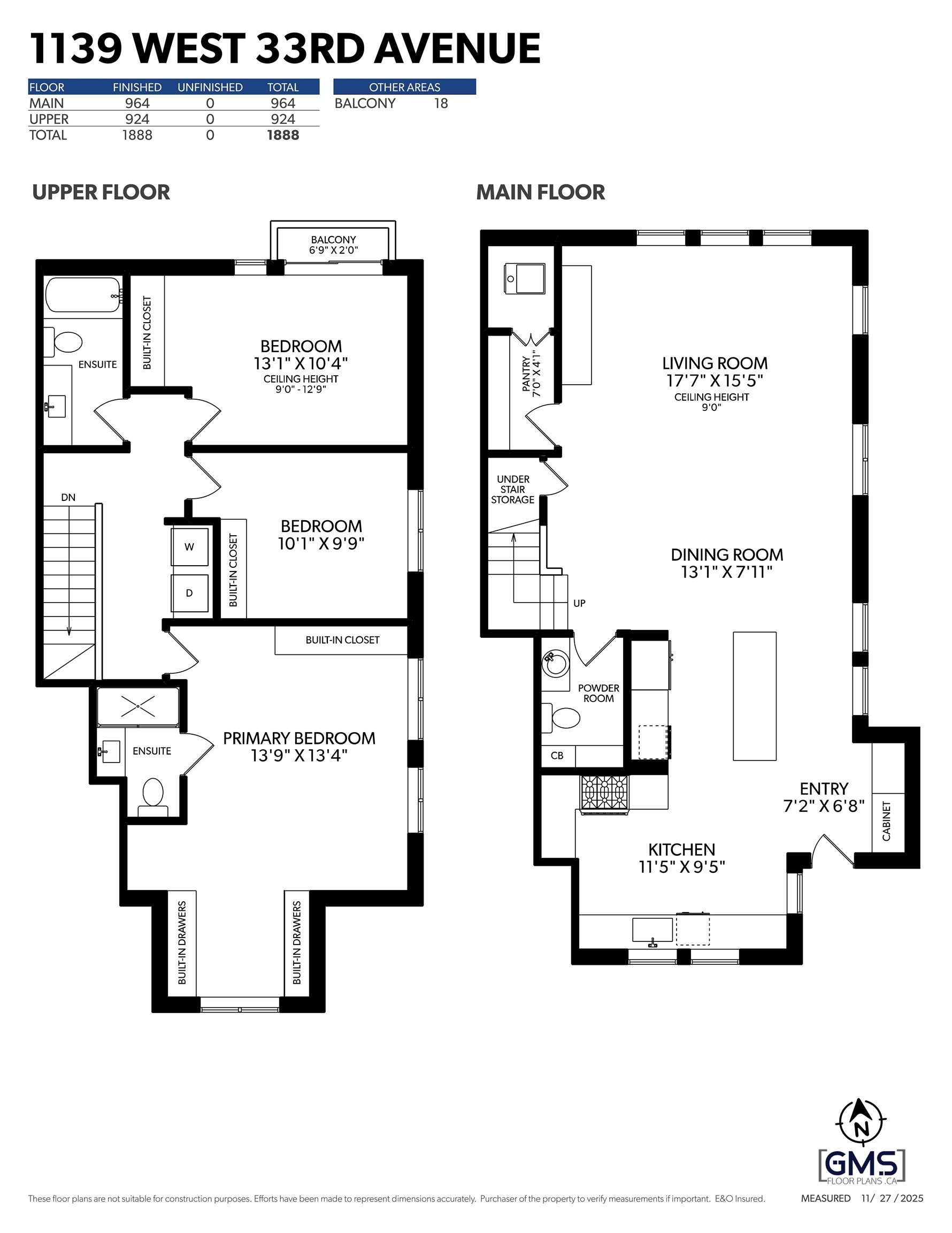 1139 33Rd Avenue W, Vancouver, BC