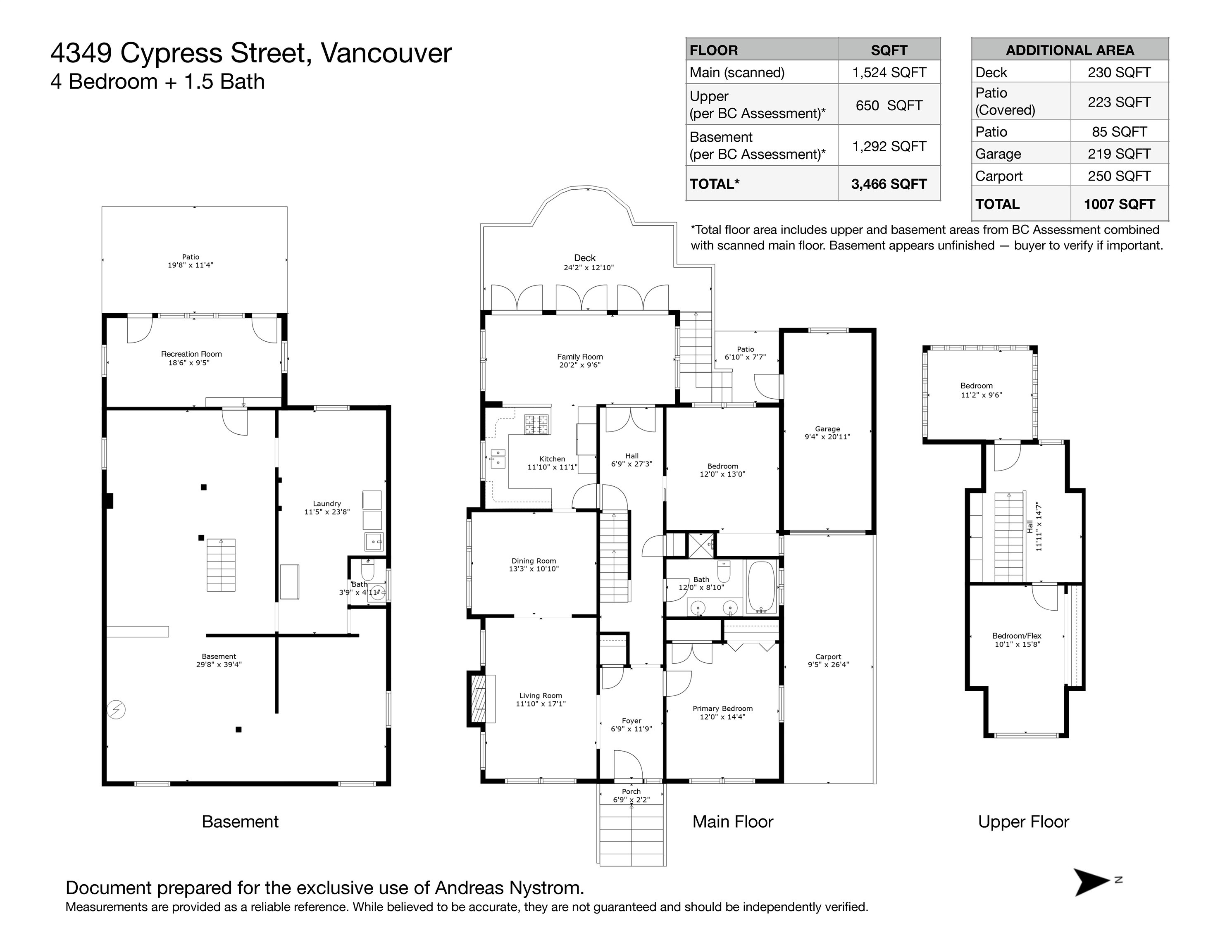 4349 Cypress Street, Vancouver, BC