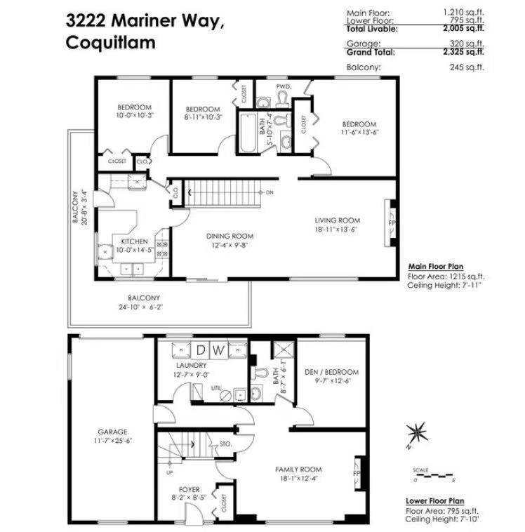 3222 Mariner Way, Coquitlam, BC