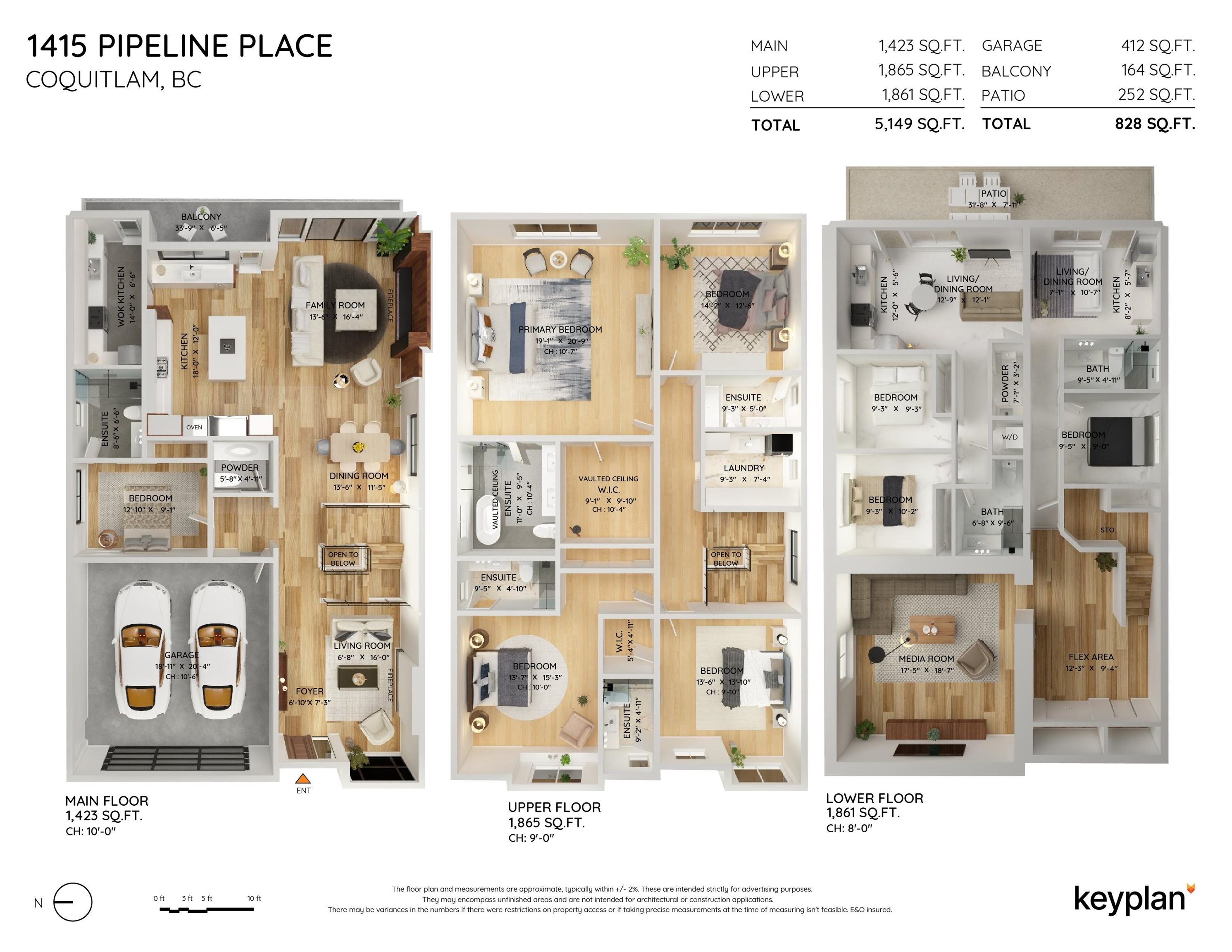 1415 Pipeline Place, Coquitlam, BC