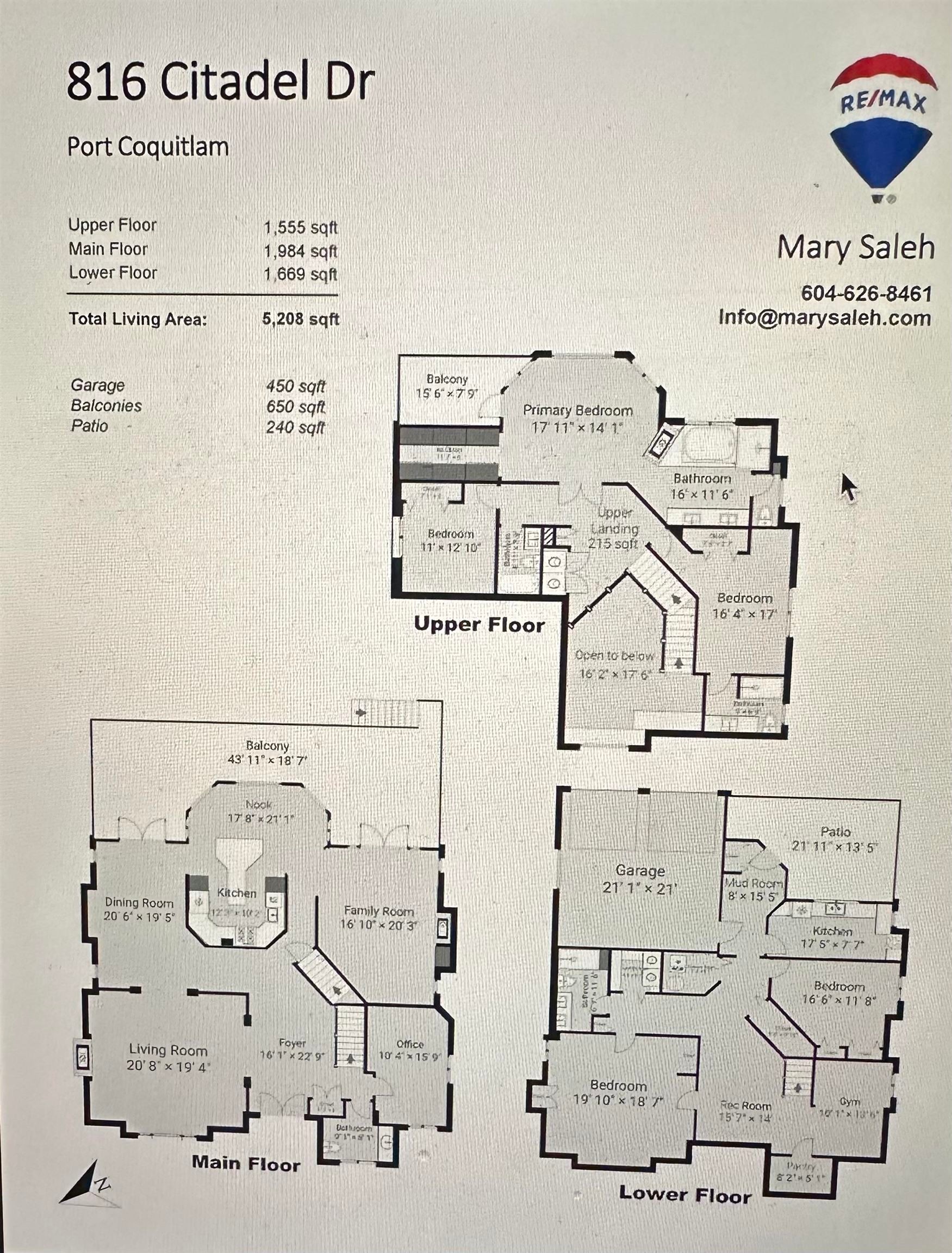 816 Citadel Drive, Port Coquitlam, BC