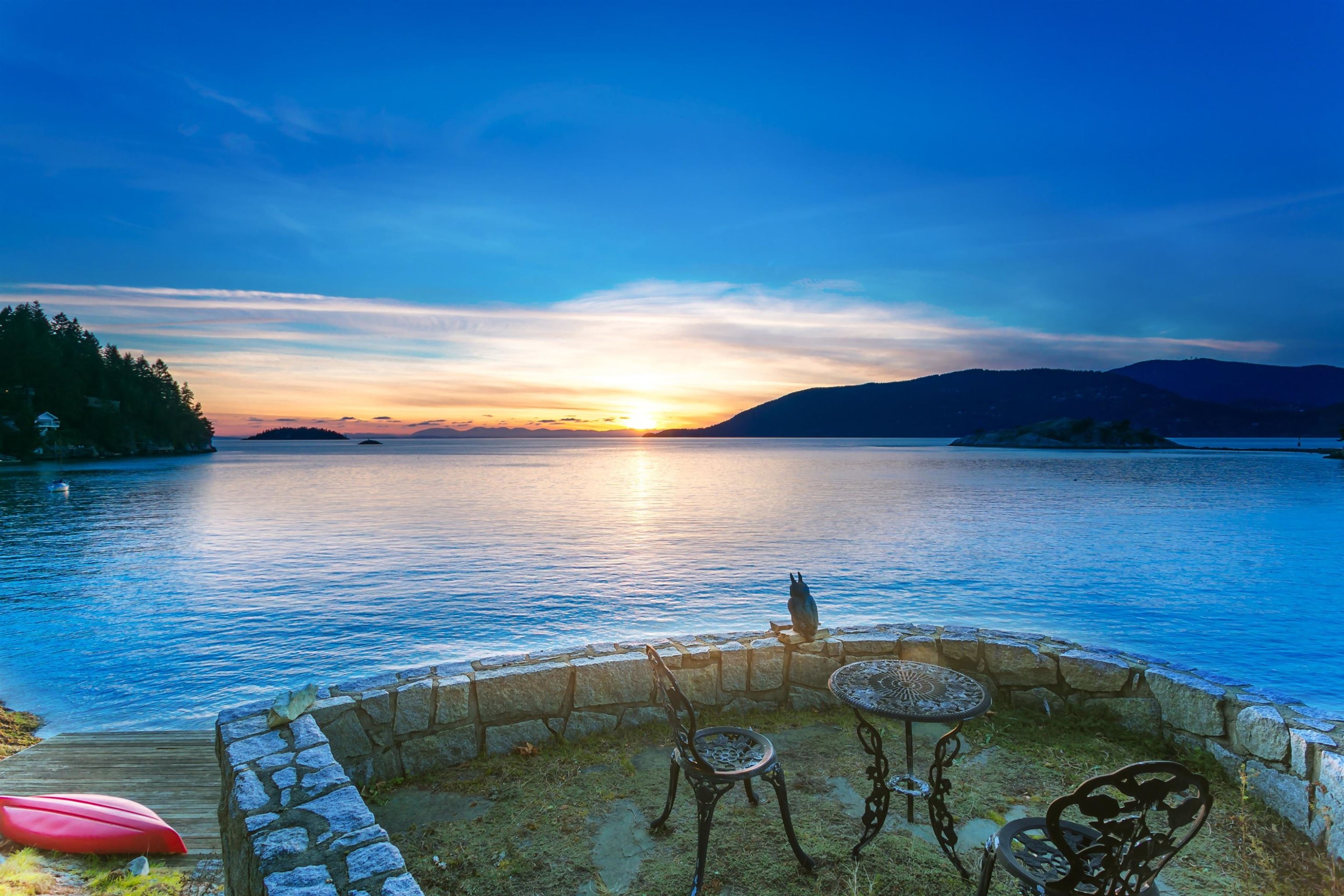 6648 Marine Drive, West Vancouver, BC - Outdoor With Body Of Water With View