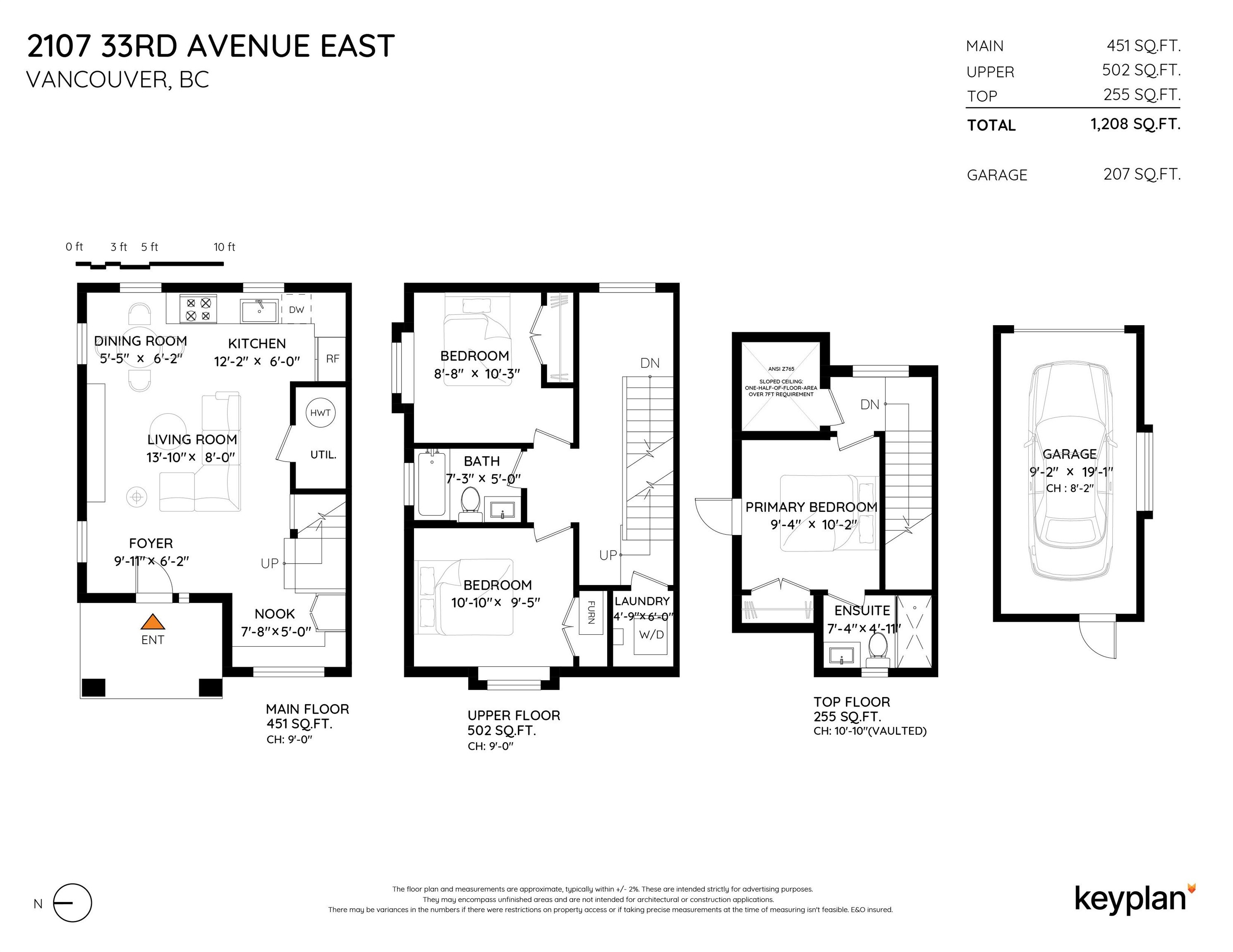 2107 33Rd Avenue E, Vancouver, BC