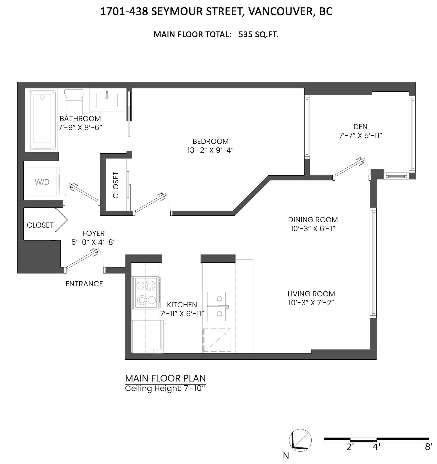 1701-438 Seymour Street, Vancouver, BC