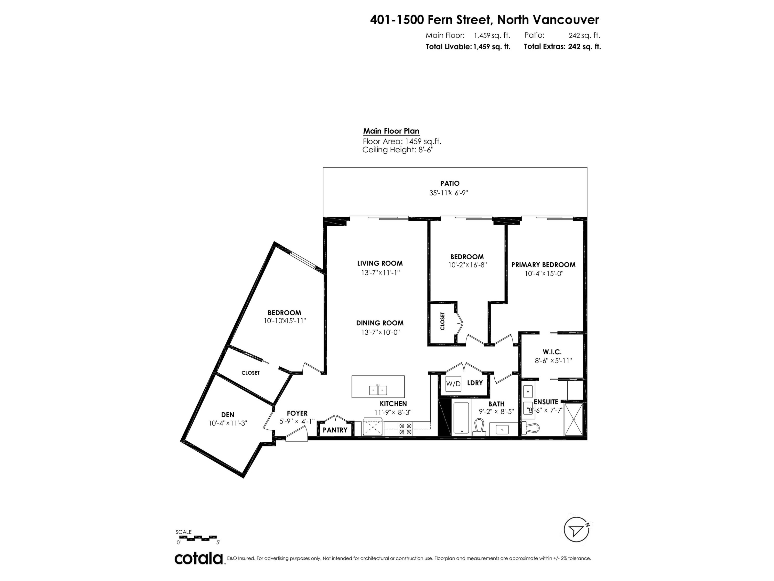 401-1500 Fern Street, North Vancouver, BC