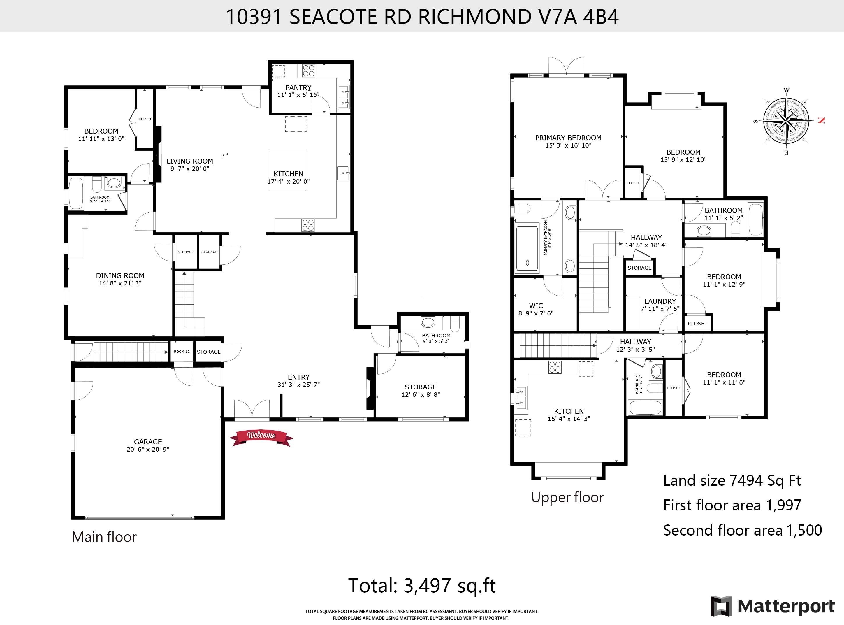 10391 Seacote Road, Richmond, BC