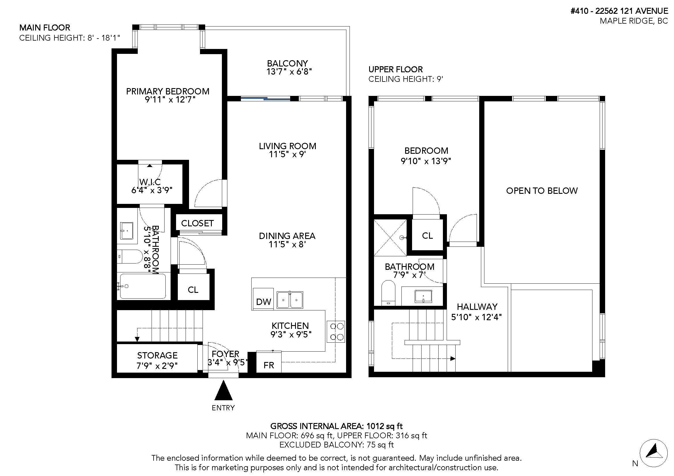 410-22562 121 Avenue, Maple Ridge, BC