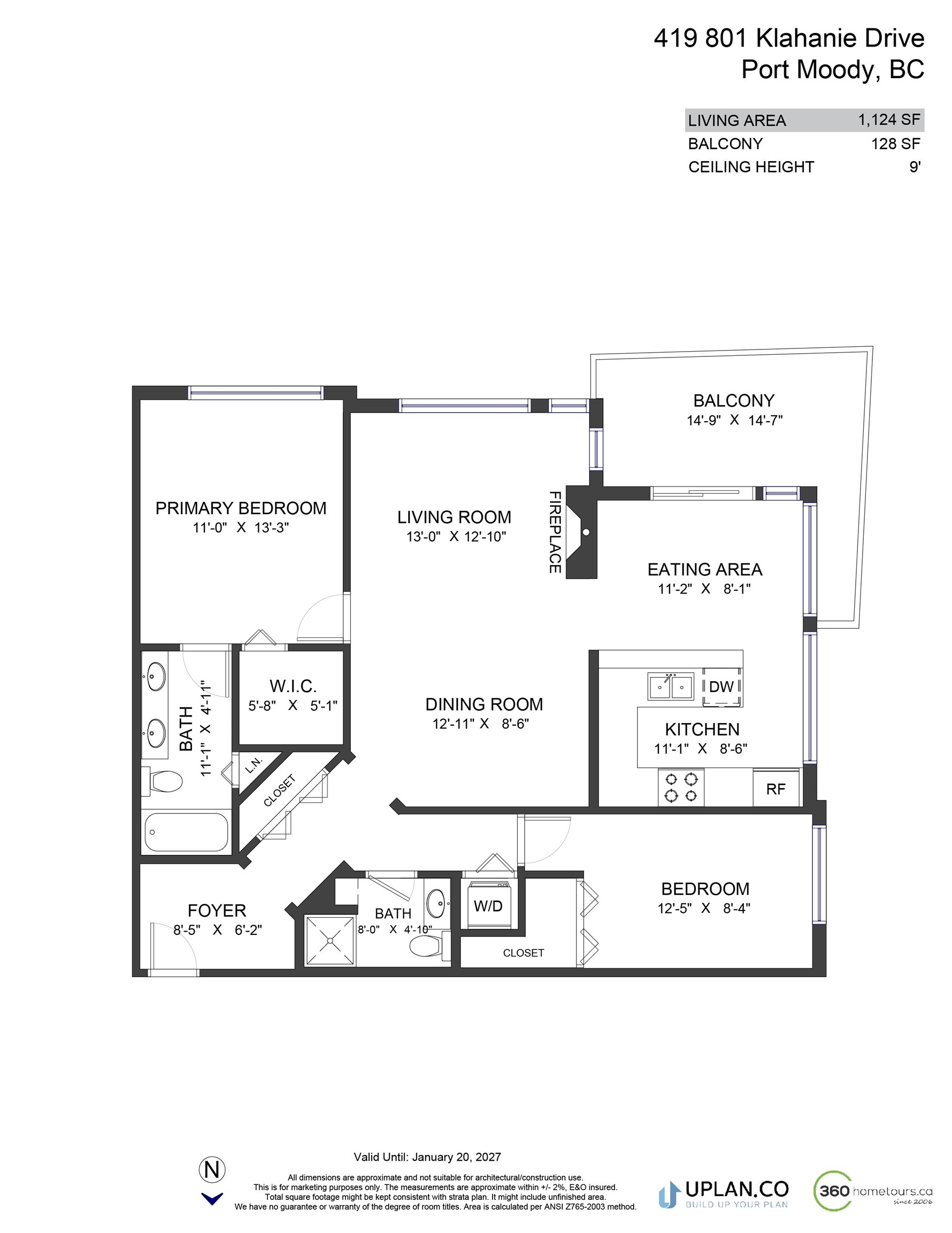 419-801 Klahanie Drive, Port Moody, BC