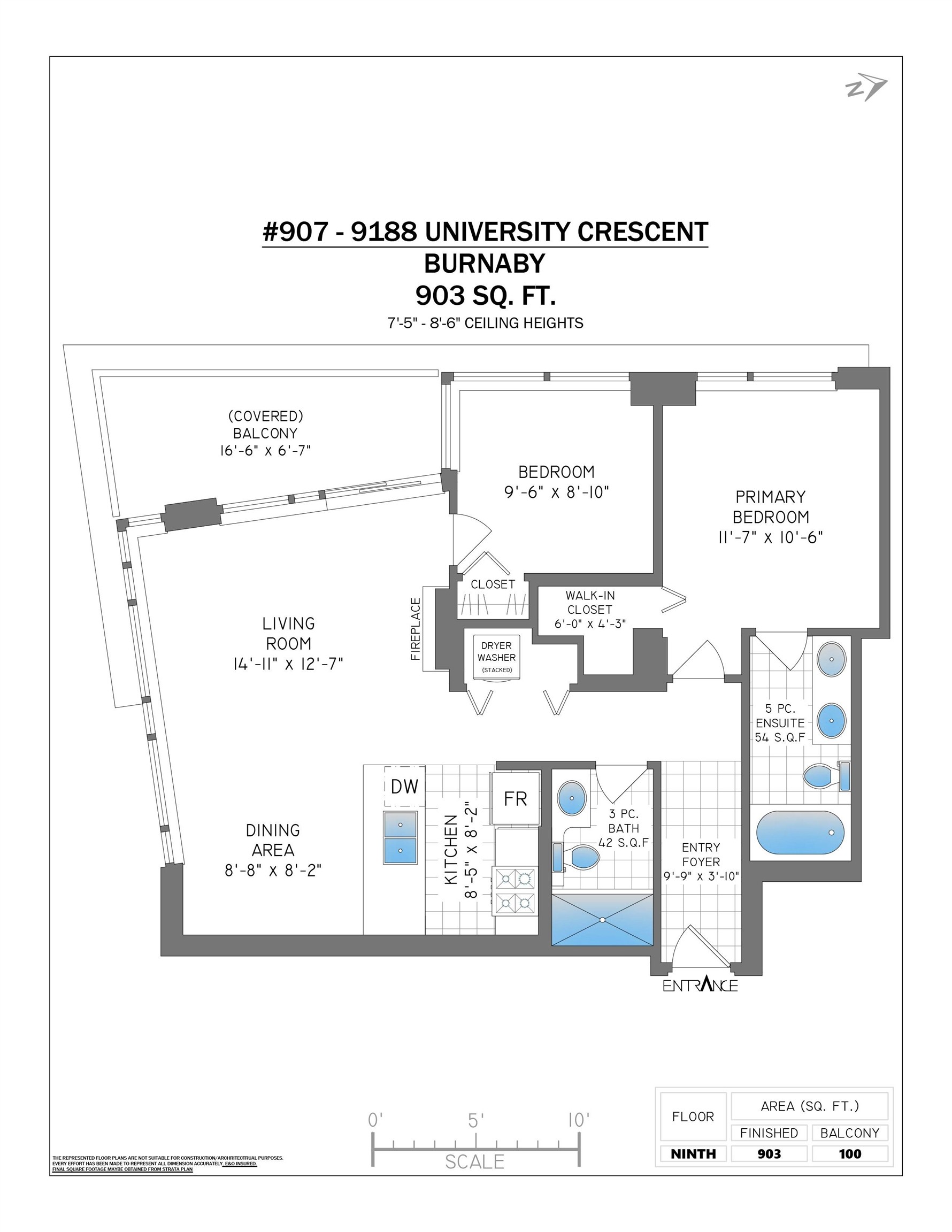 907-9188 University Crescent, Burnaby, BC