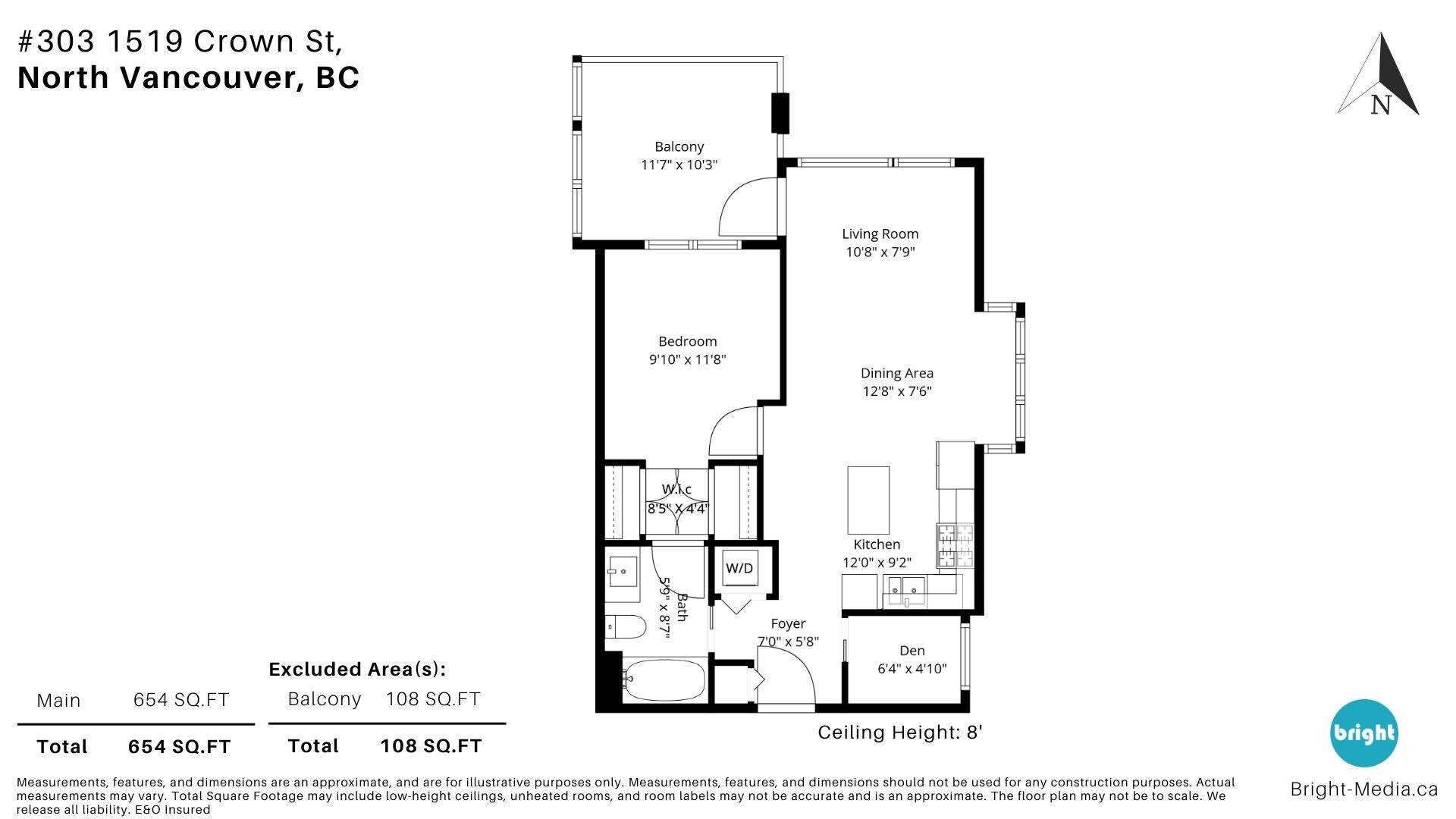 303-1519 Crown Street, North Vancouver, BC