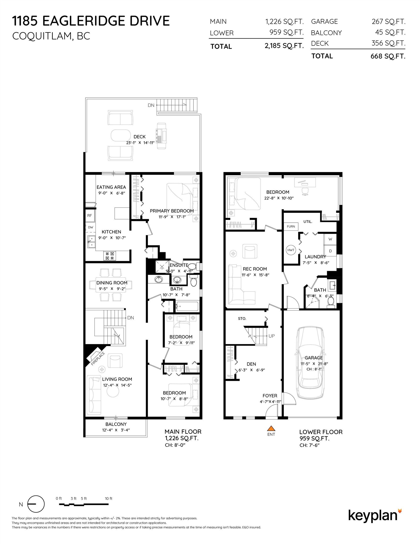 1185 Eagleridge Drive, Coquitlam, BC