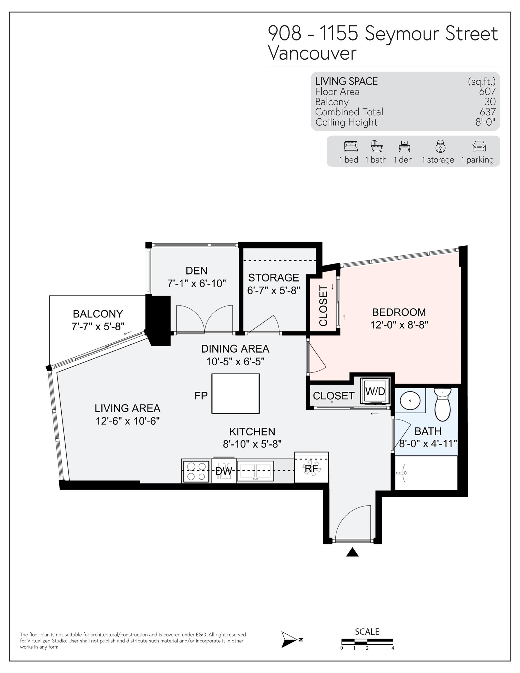 908-1155 Seymour Street, Vancouver, BC