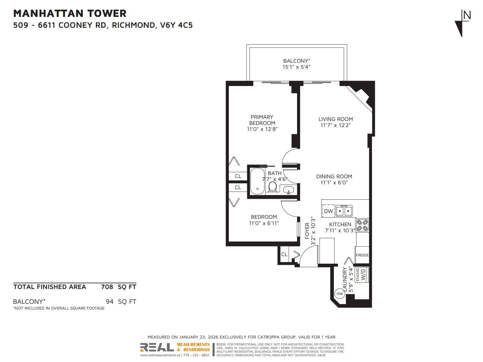509-6611 Cooney Road, Richmond, BC