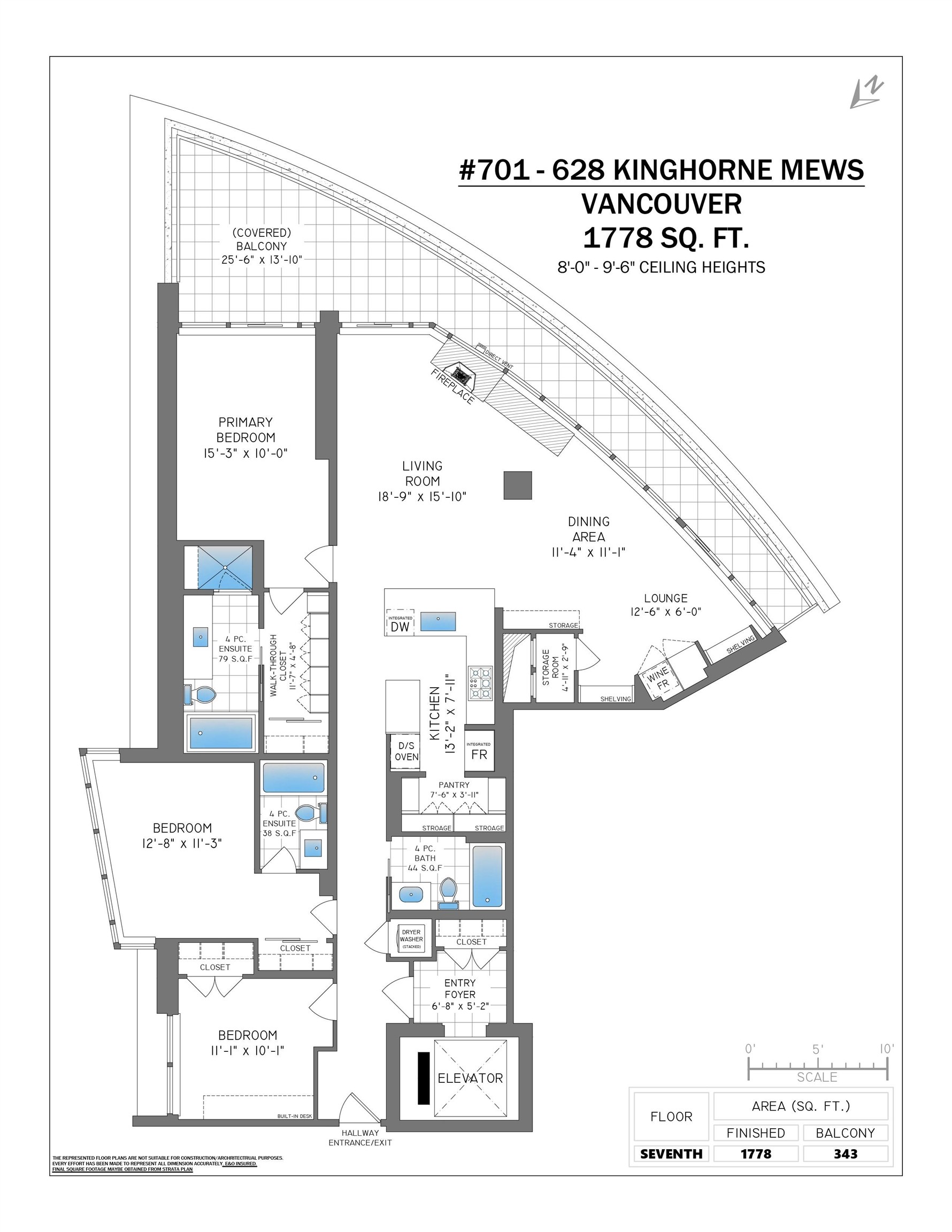701-628 Kinghorne Mews, Vancouver, BC