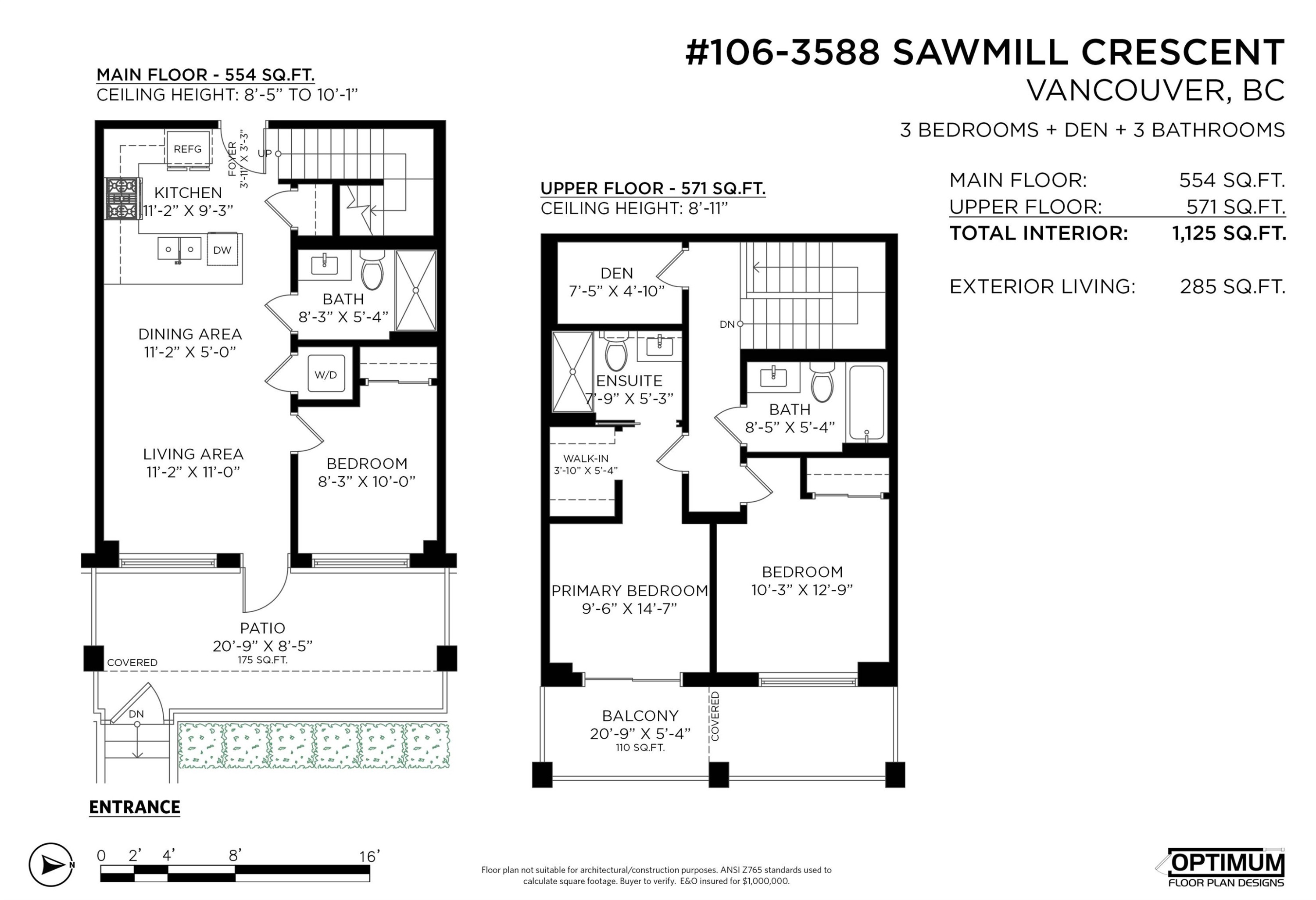 106-3588 Sawmill Crescent, Vancouver, BC