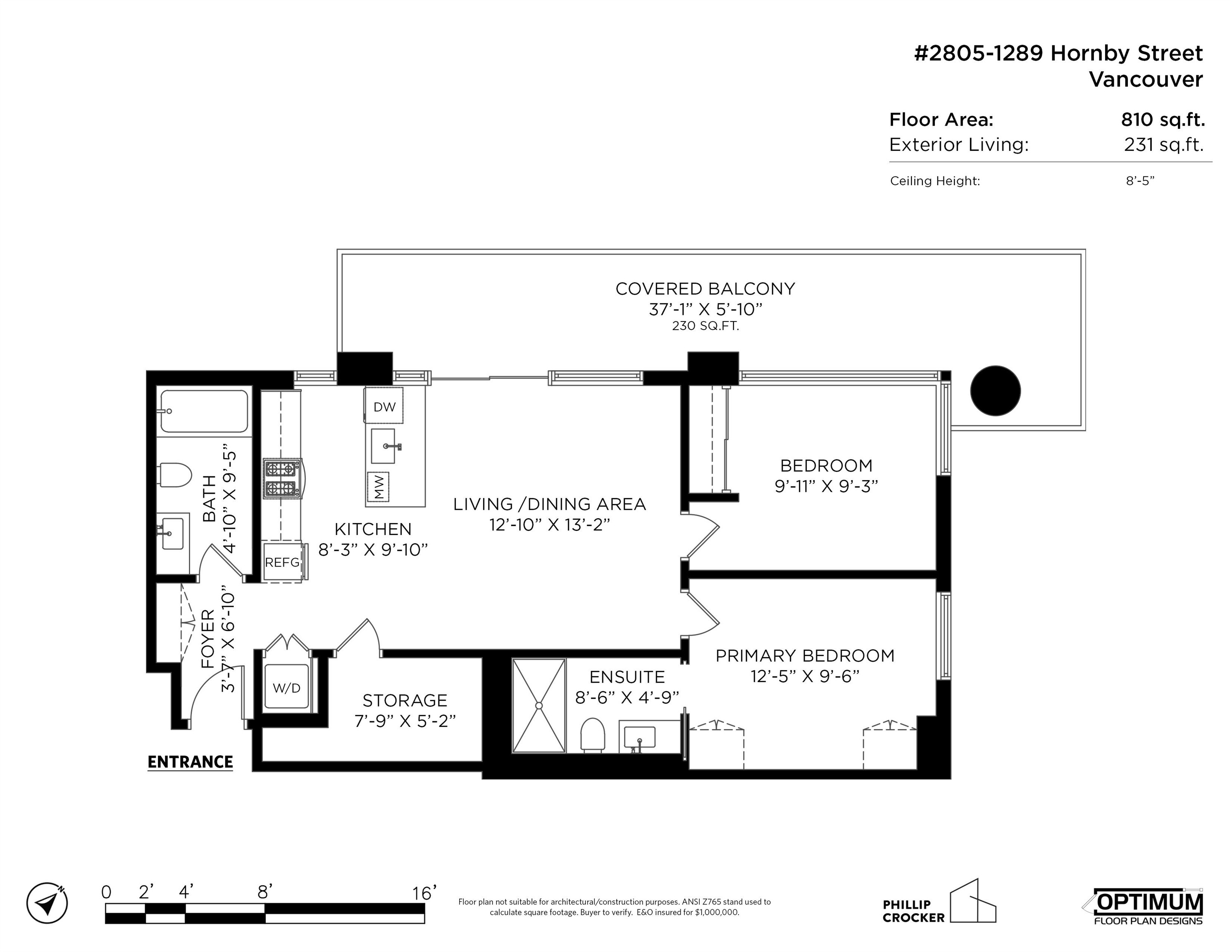 2805-1289 Hornby Street, Vancouver, BC