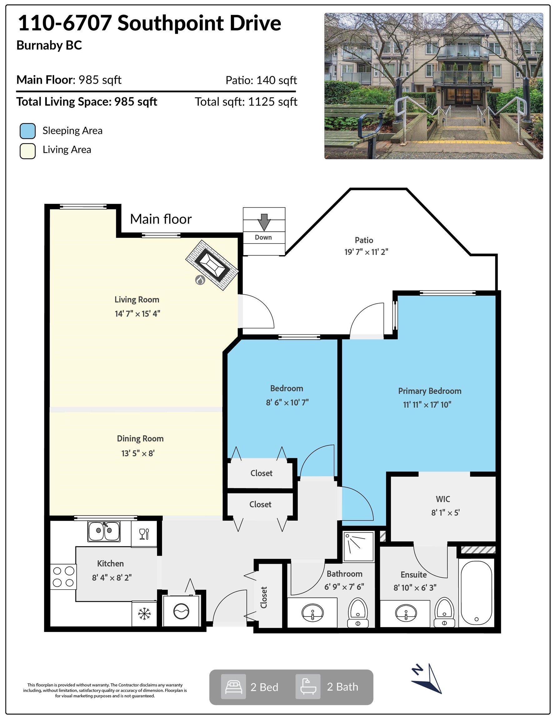 110-6707 Southpoint Drive, Burnaby, BC