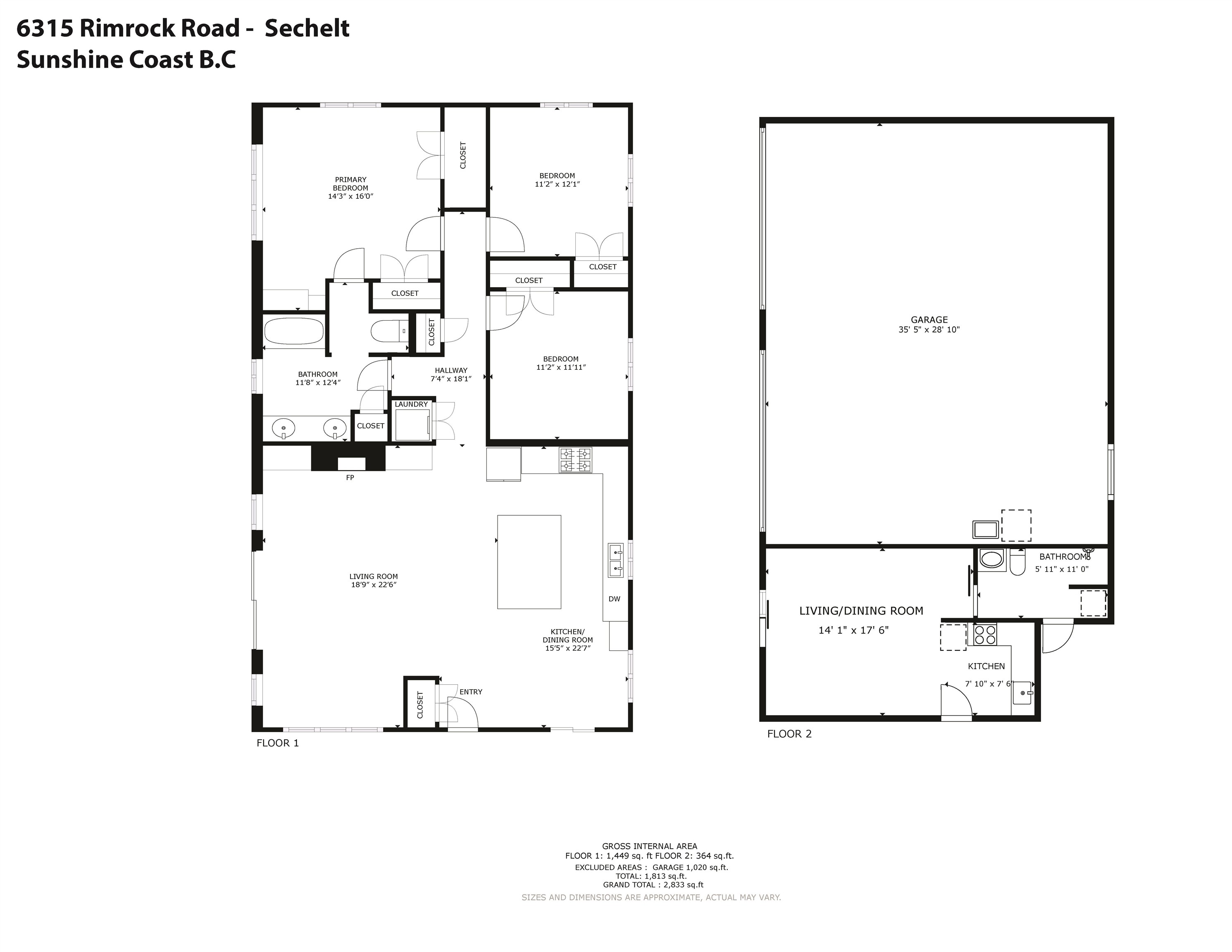 6315 Rimrock Road, Sechelt, BC