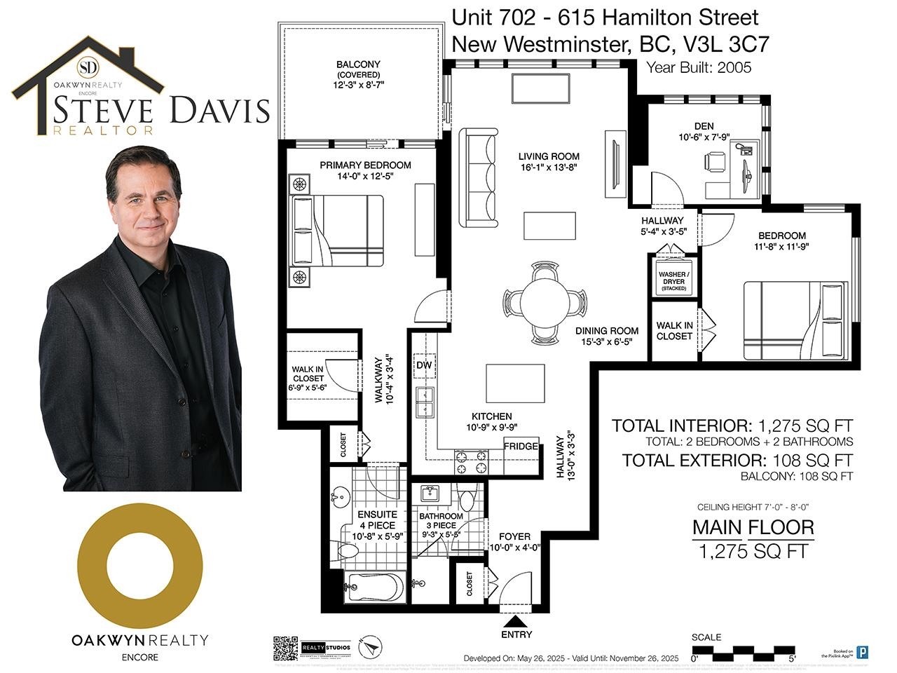 702-615 Hamilton Street, New Westminster, BC